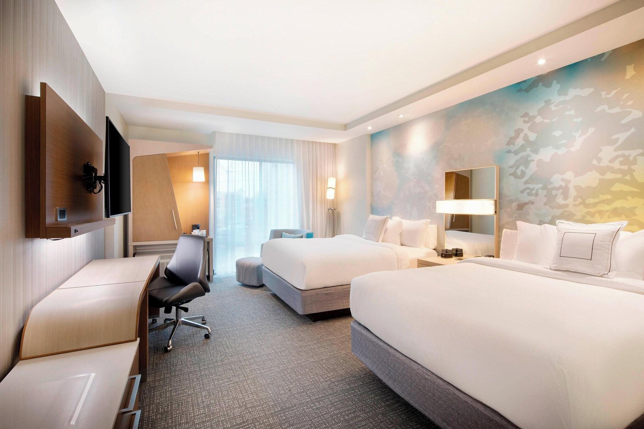 Double Two Queen Beds