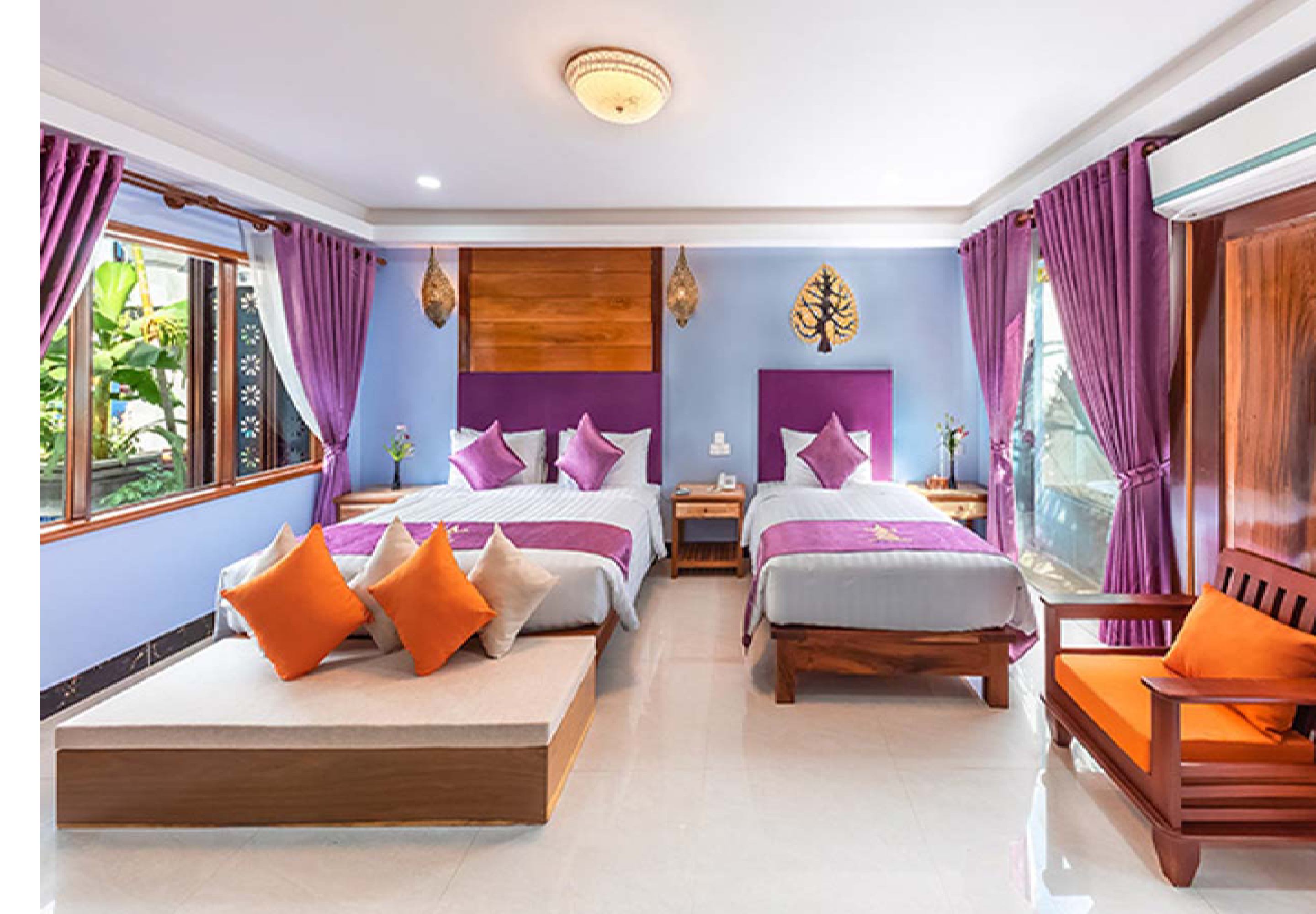 Twin Deluxe Pool View