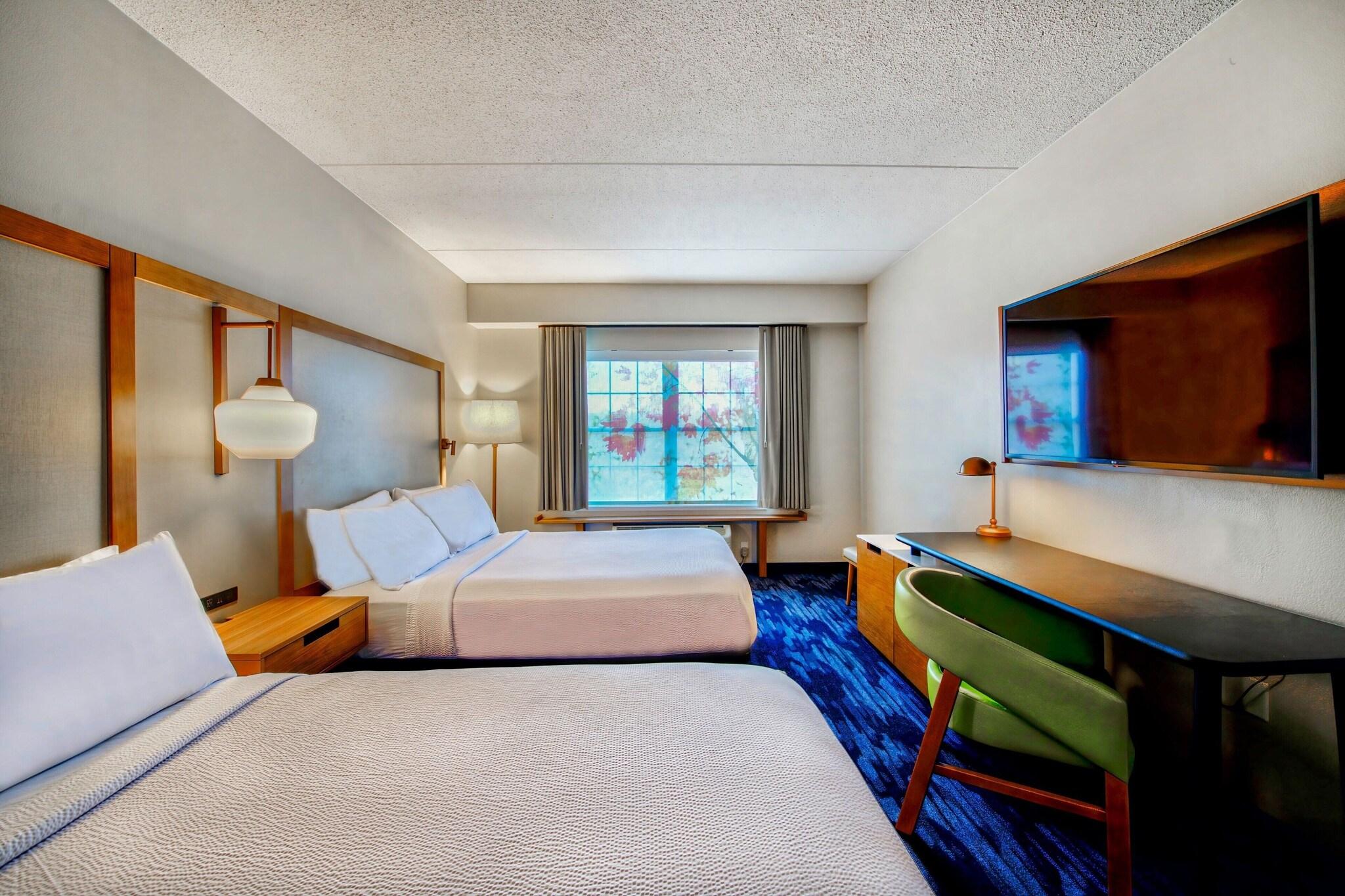 Double Two Queen Beds