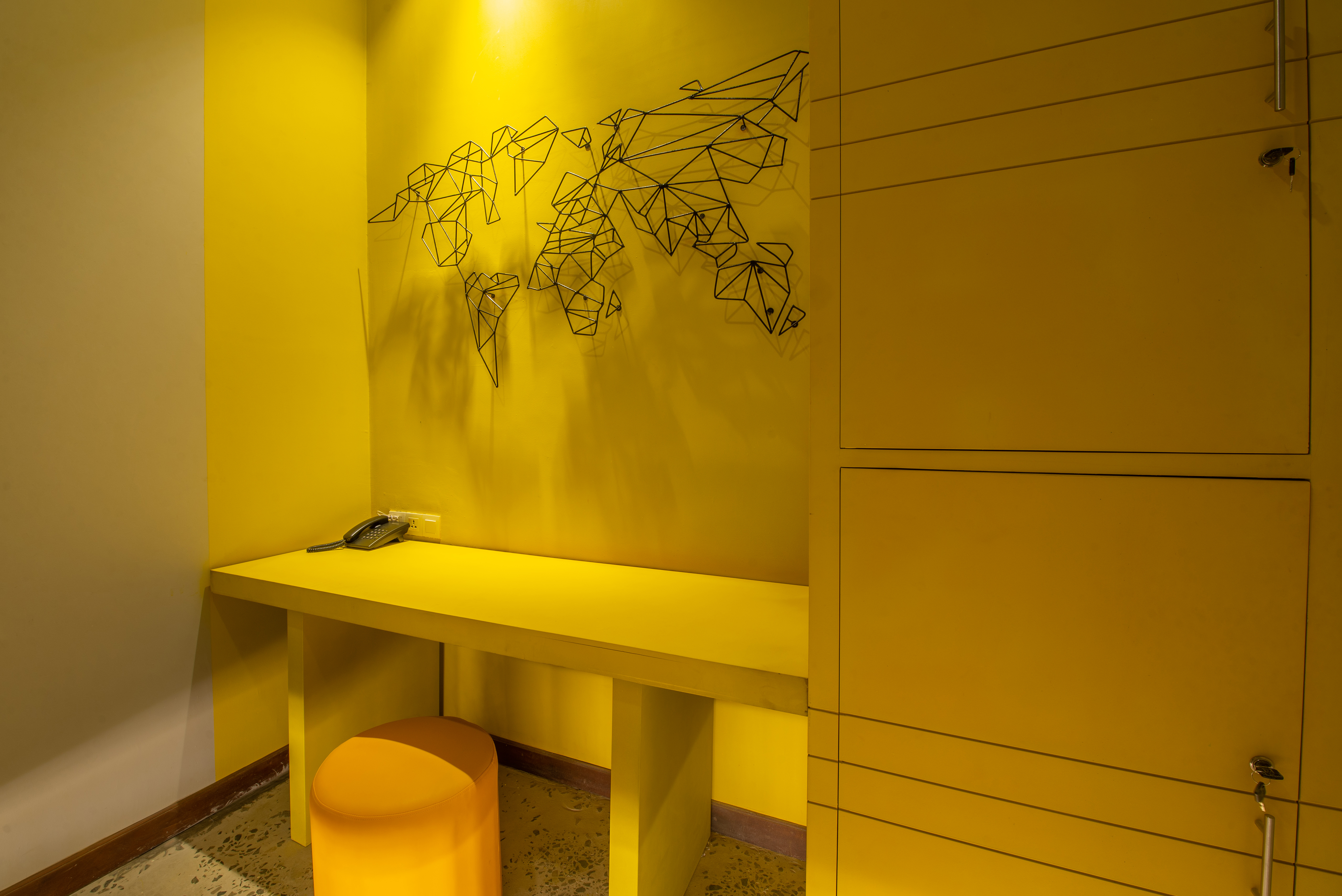 Twin Bunk Bed with Shared Bathroom