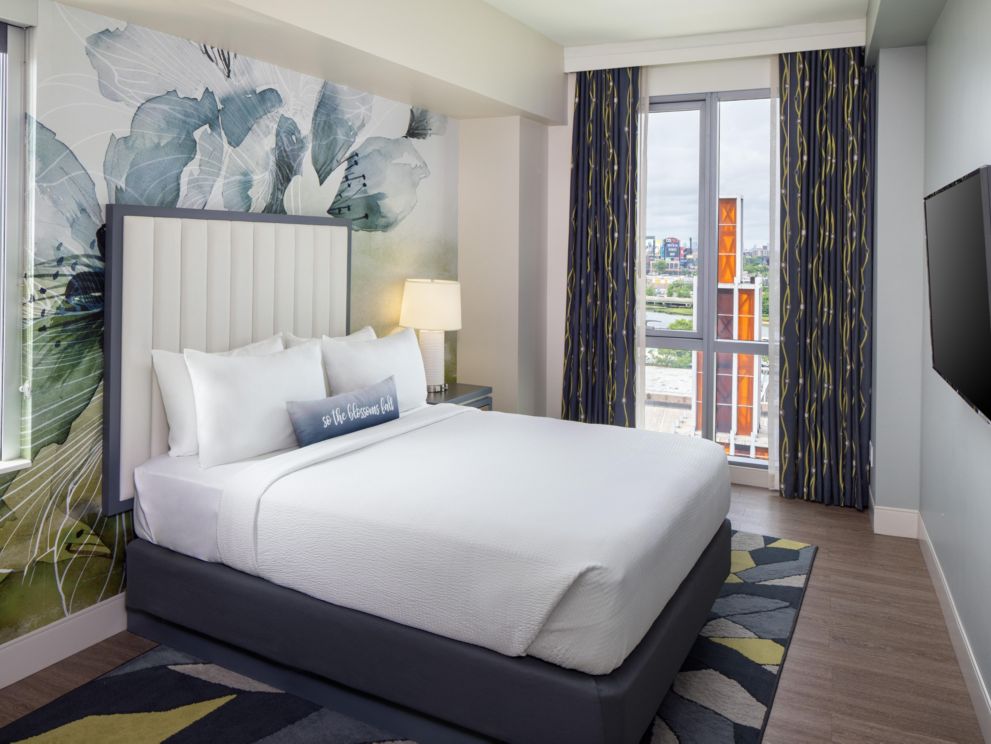 Double Accessible-queen Size Bed