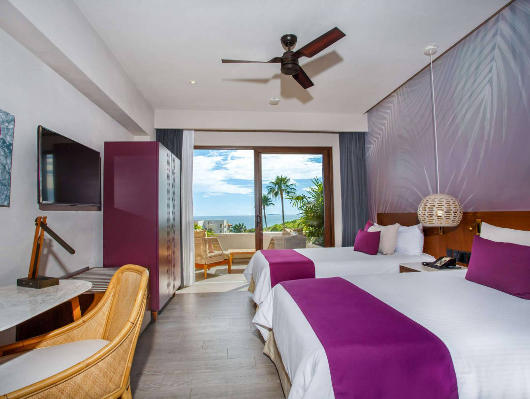 Double Ocean View Two Double Beds