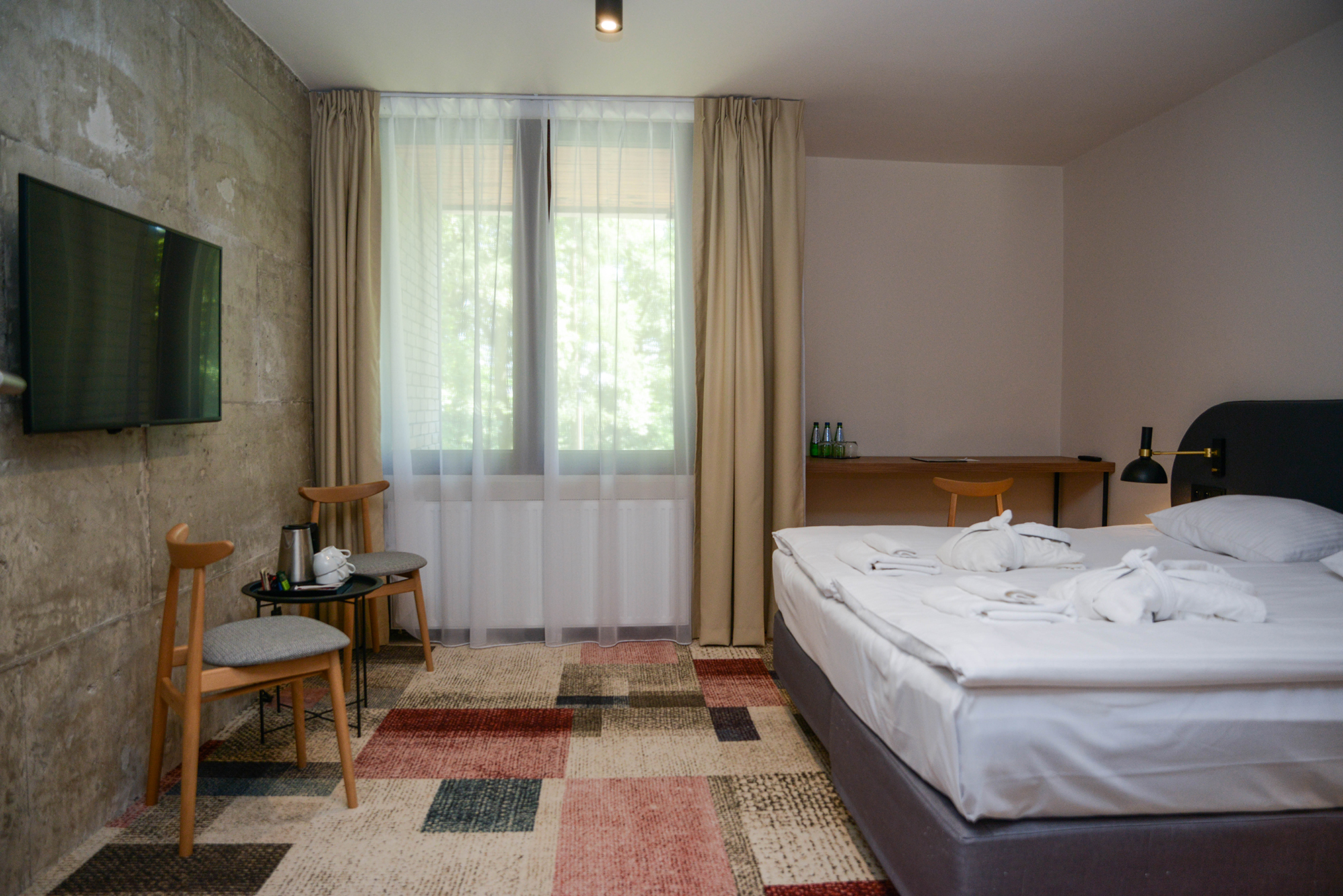 Studio Three Bedrooms One Bathroom