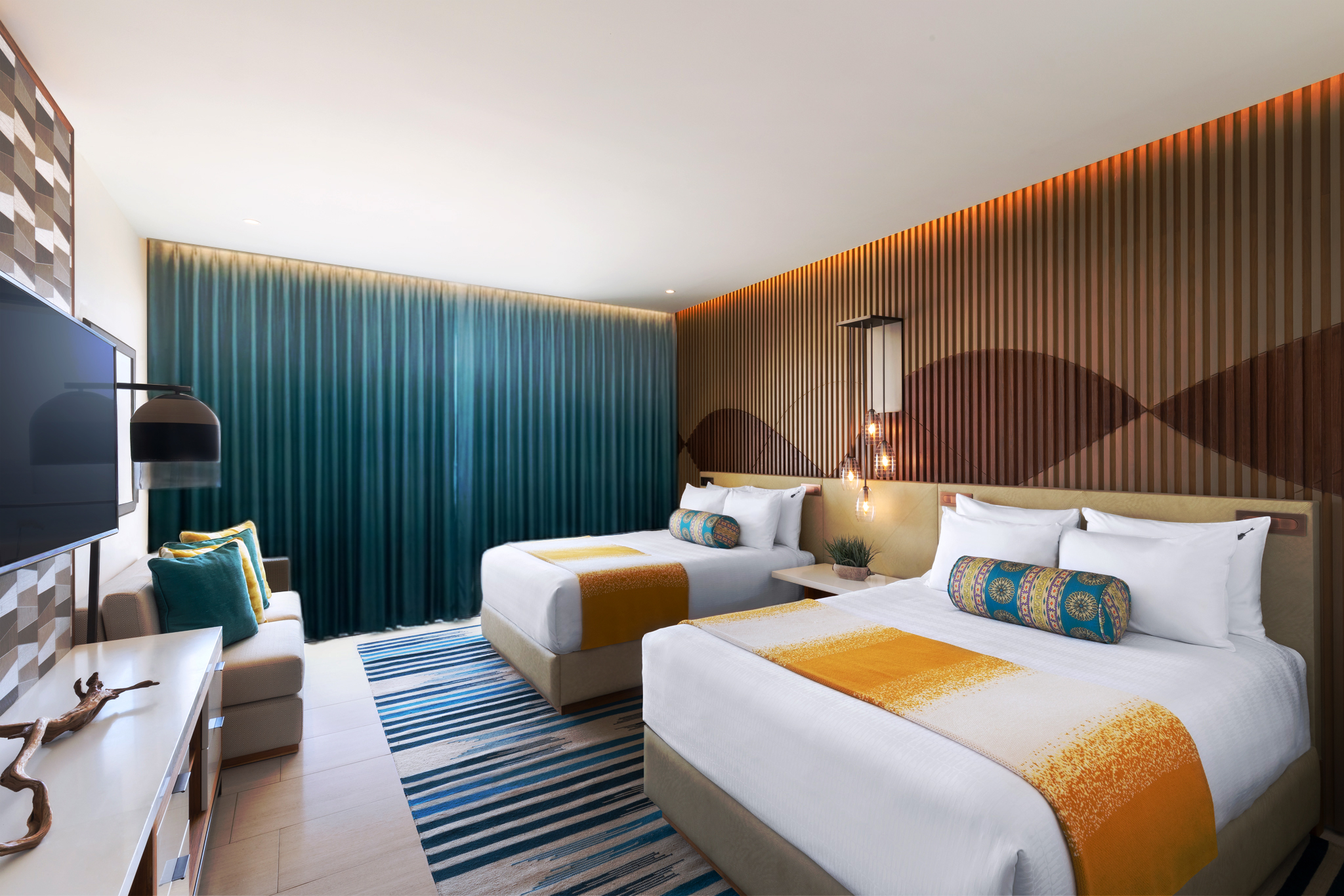 Double Two Queen Beds