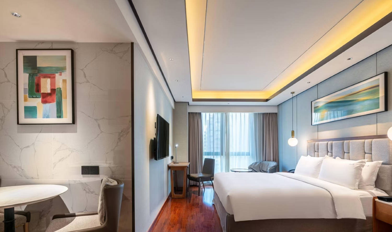 Double King Size Bed