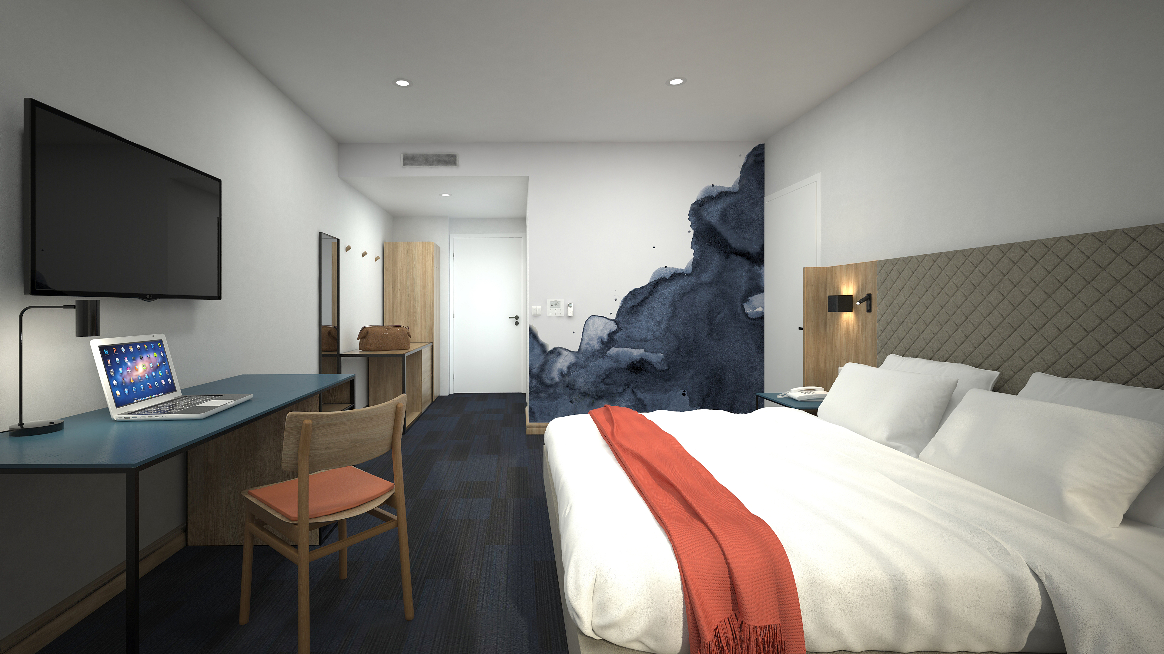 Double King Size Bed