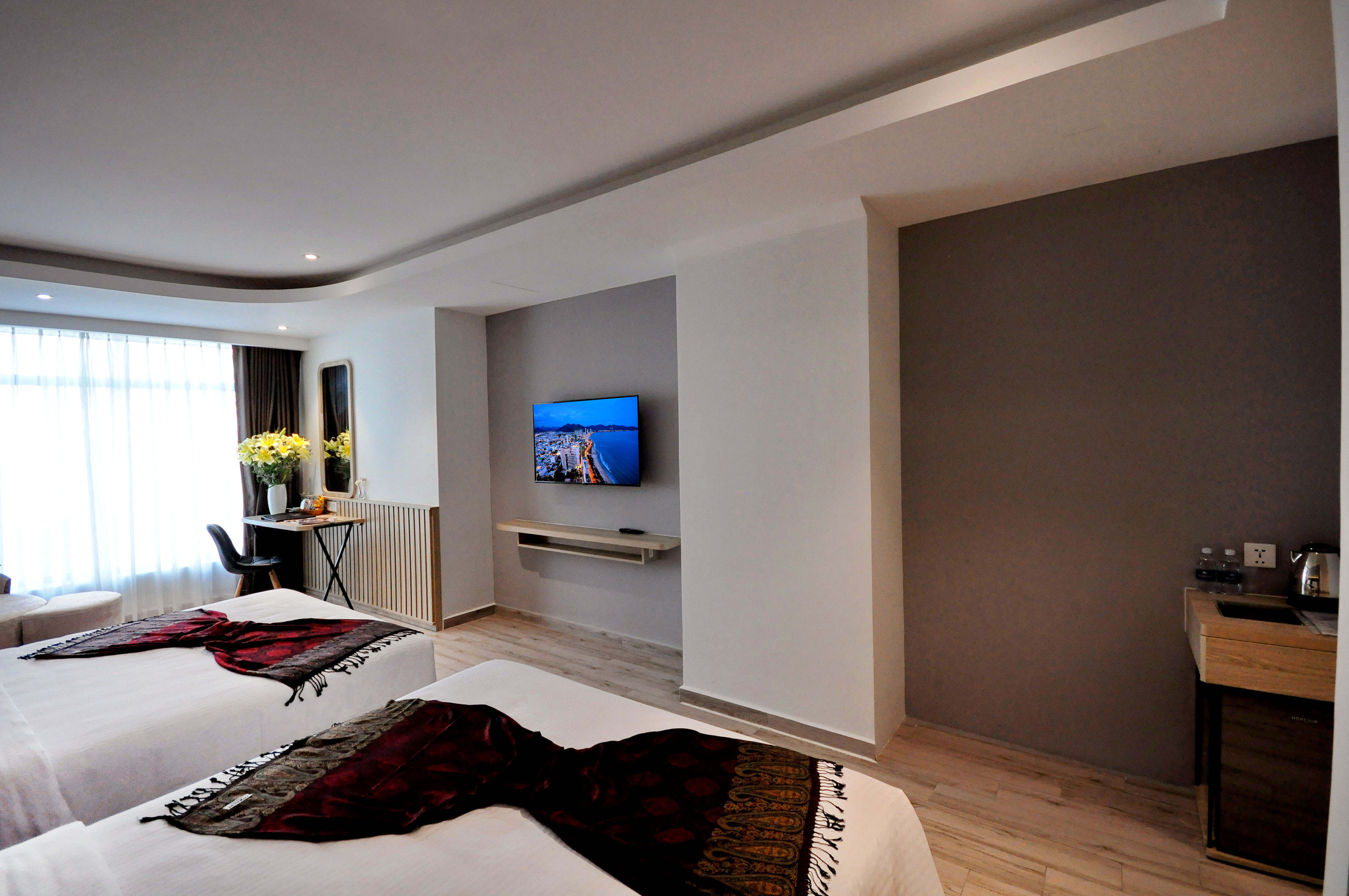 Quadruple Deluxe Two Beds