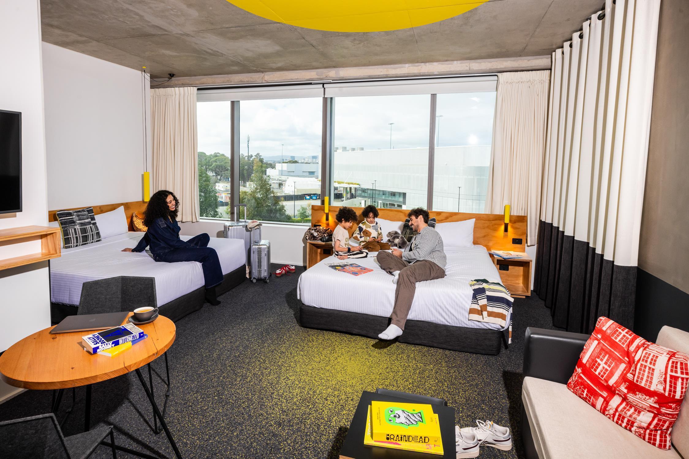 Twin City View Two Queen Beds