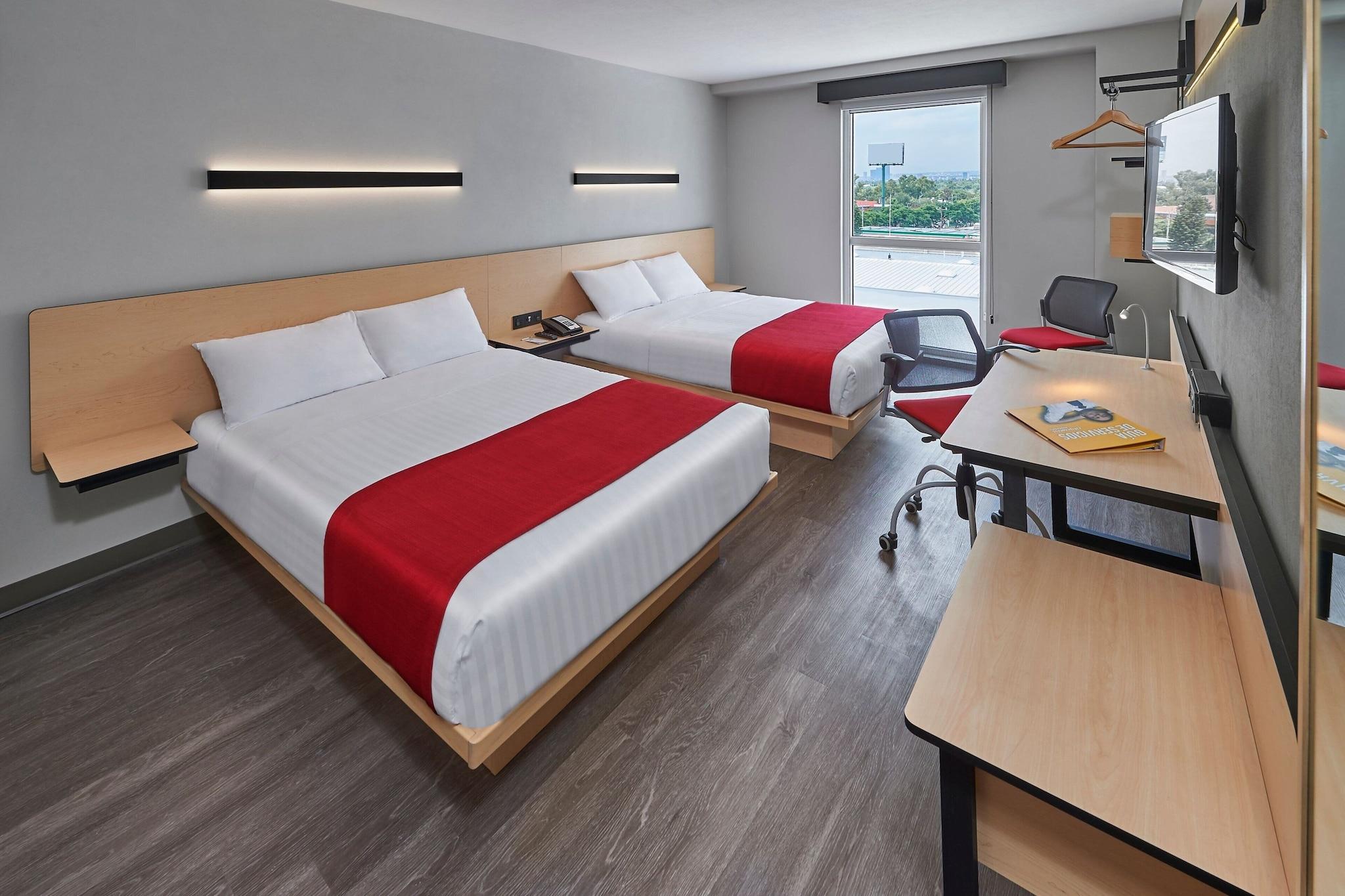 Double Two Double Beds