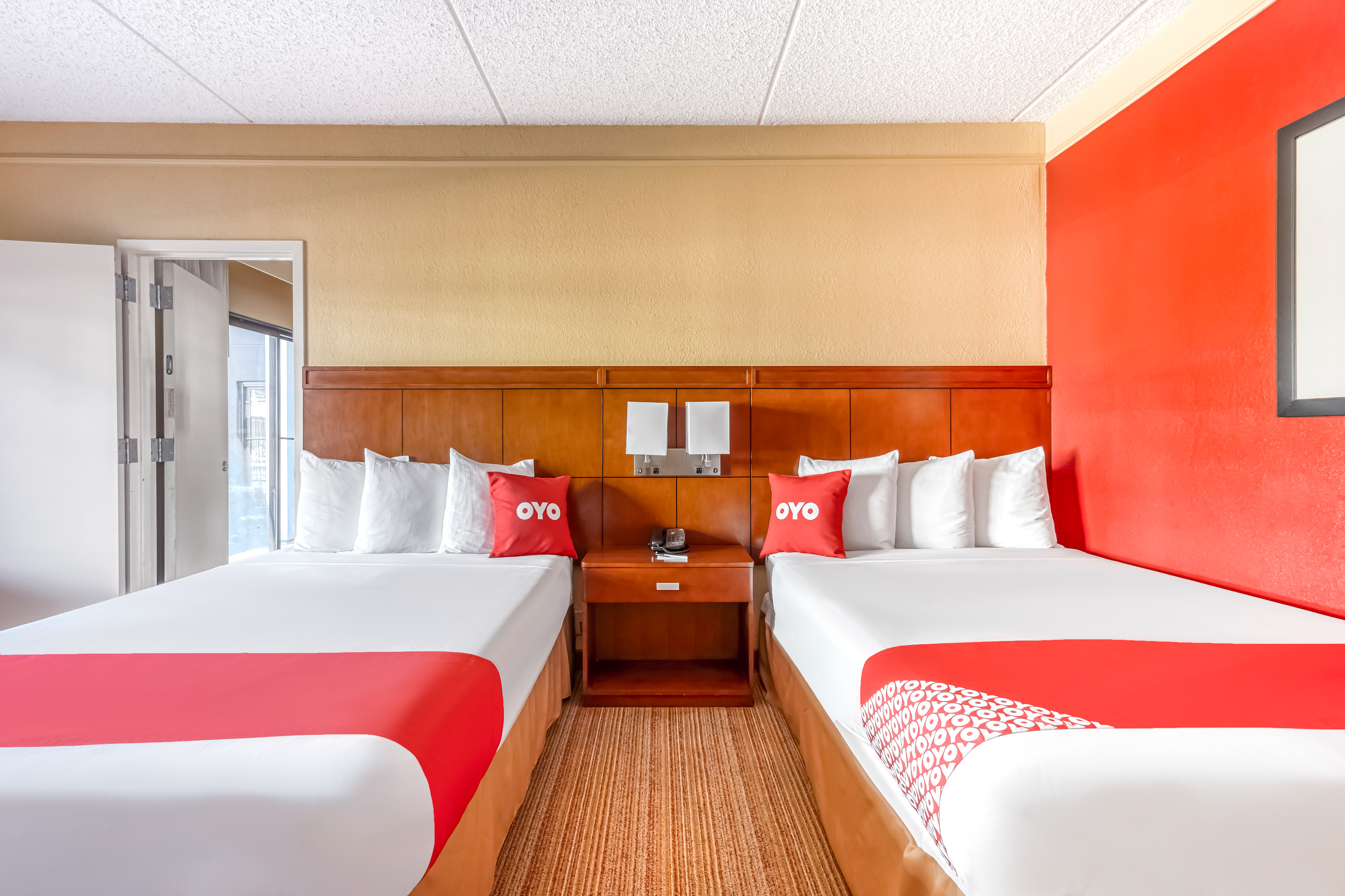 Double Two Double Beds