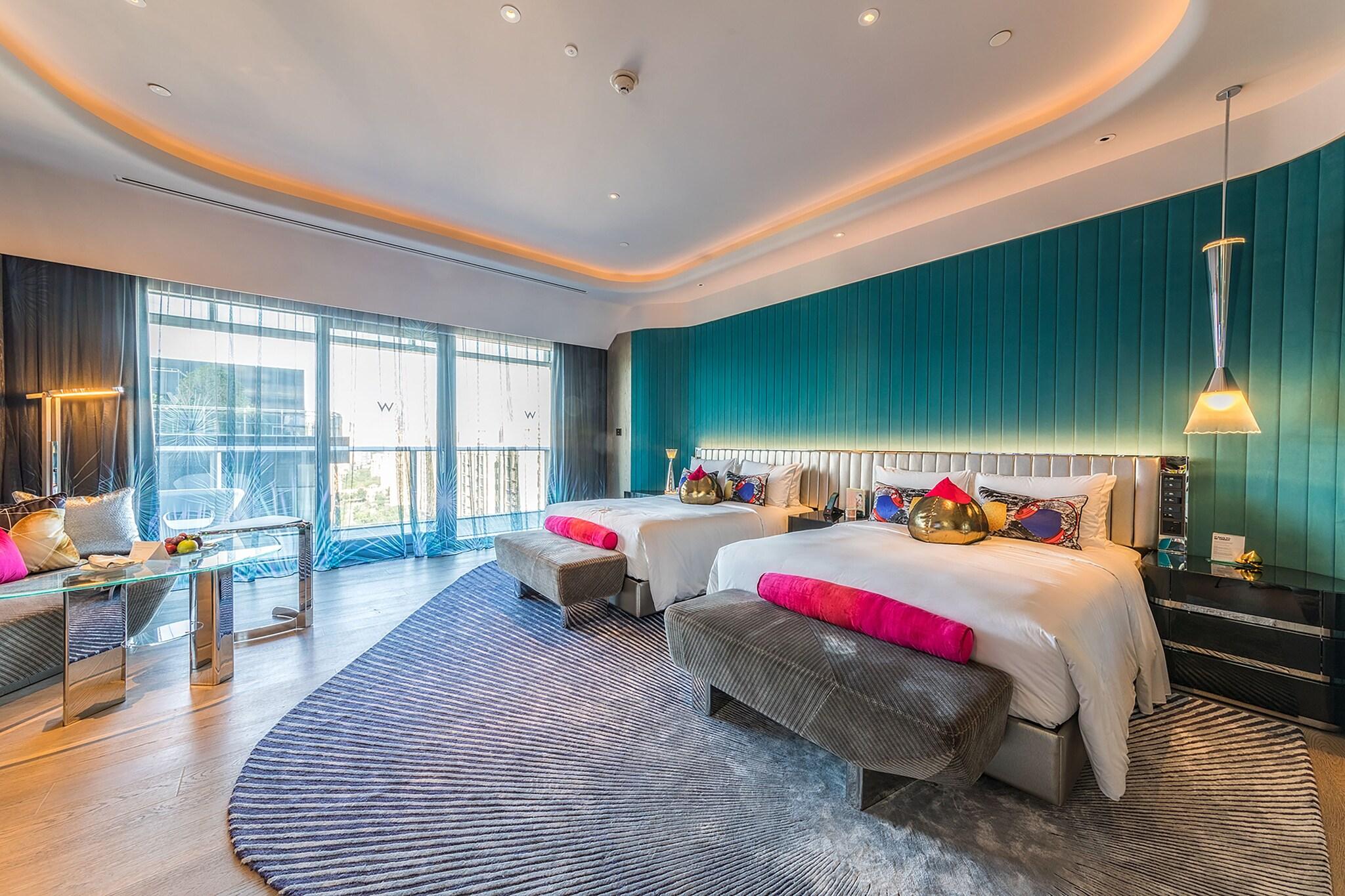 Room City View Two Double Beds