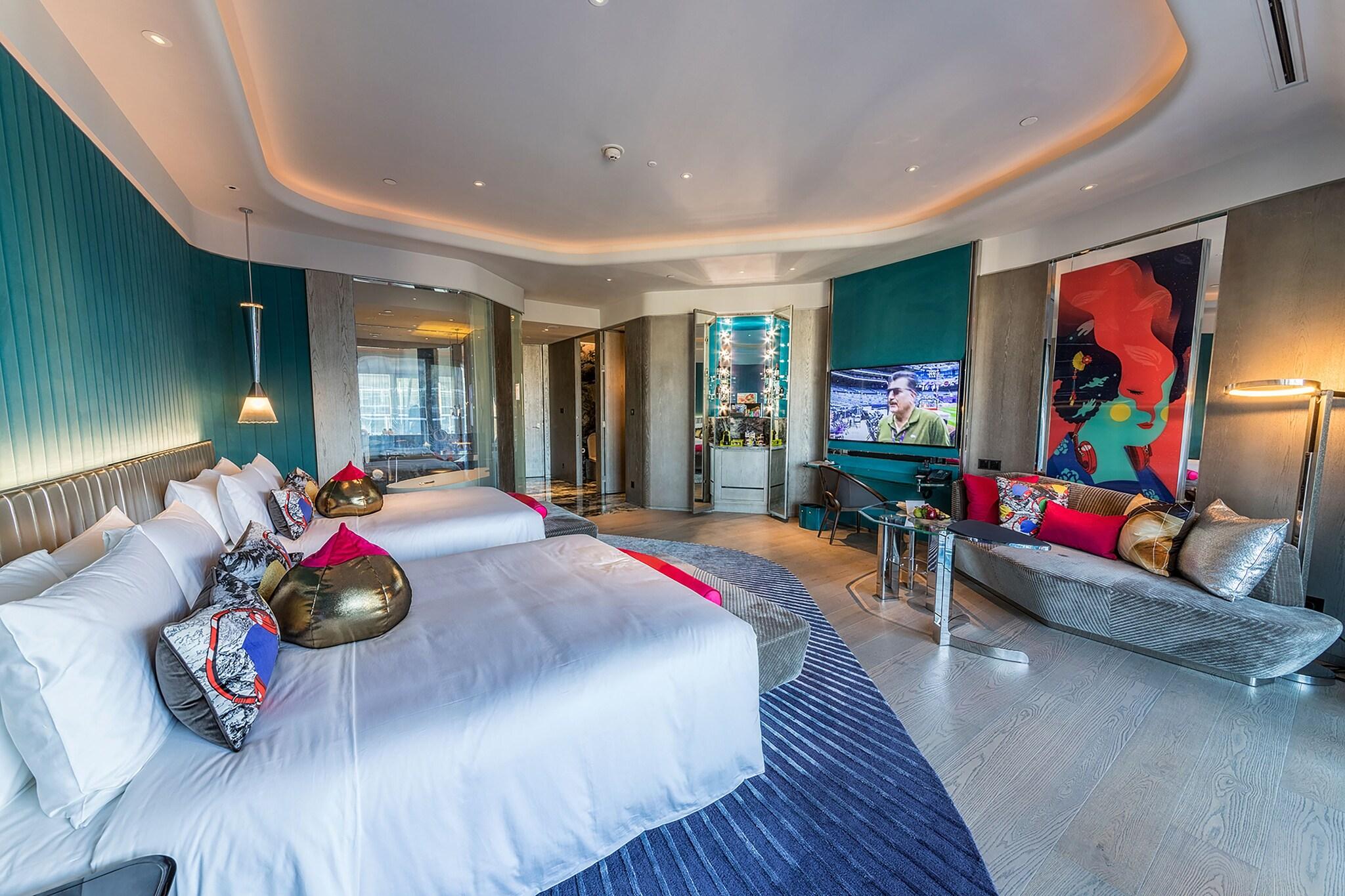 Room City View Two Double Beds