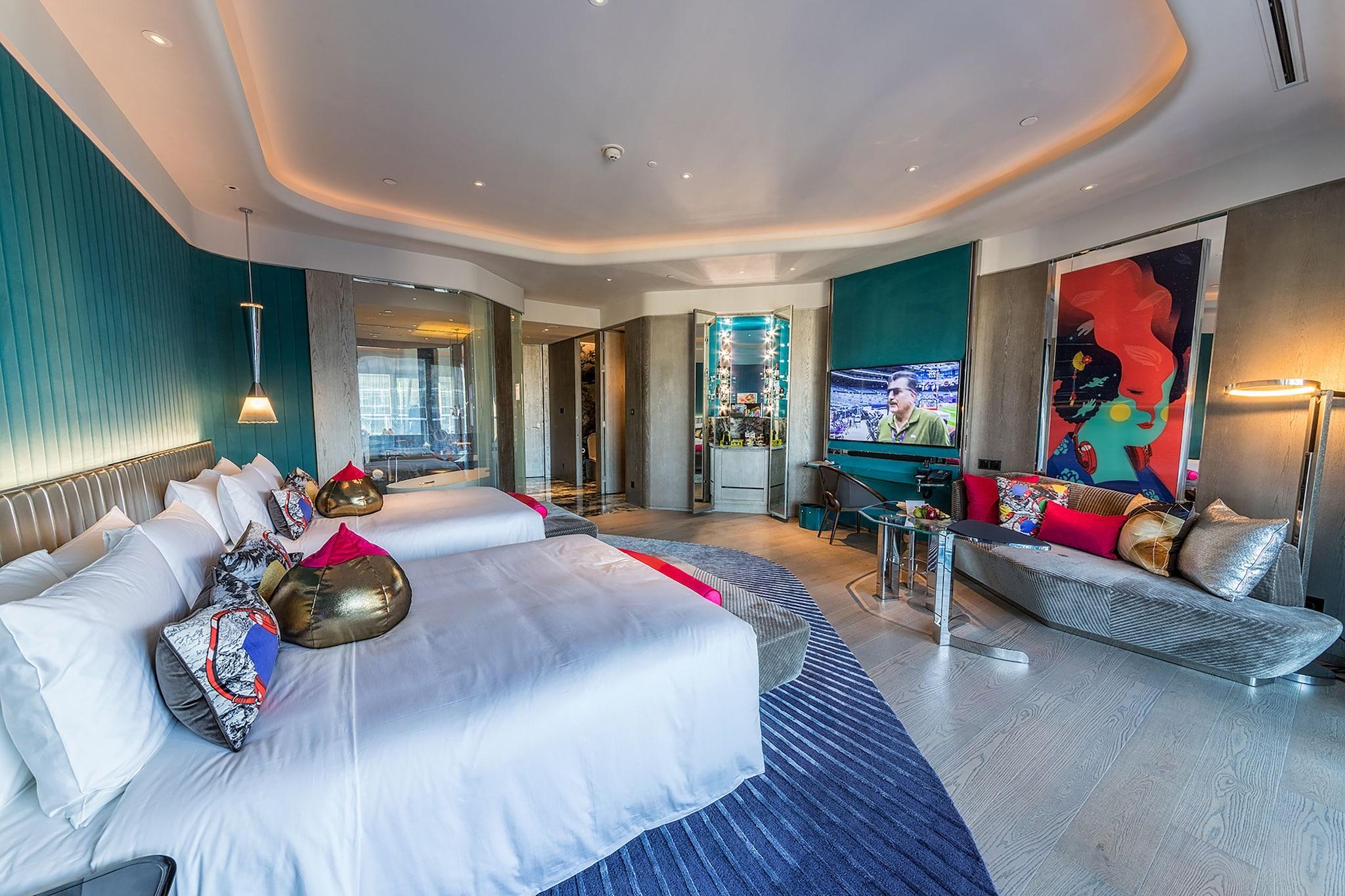 Room City View Two Double Beds