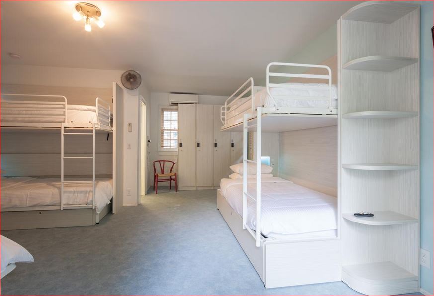 Bed in Dormitory Female Room