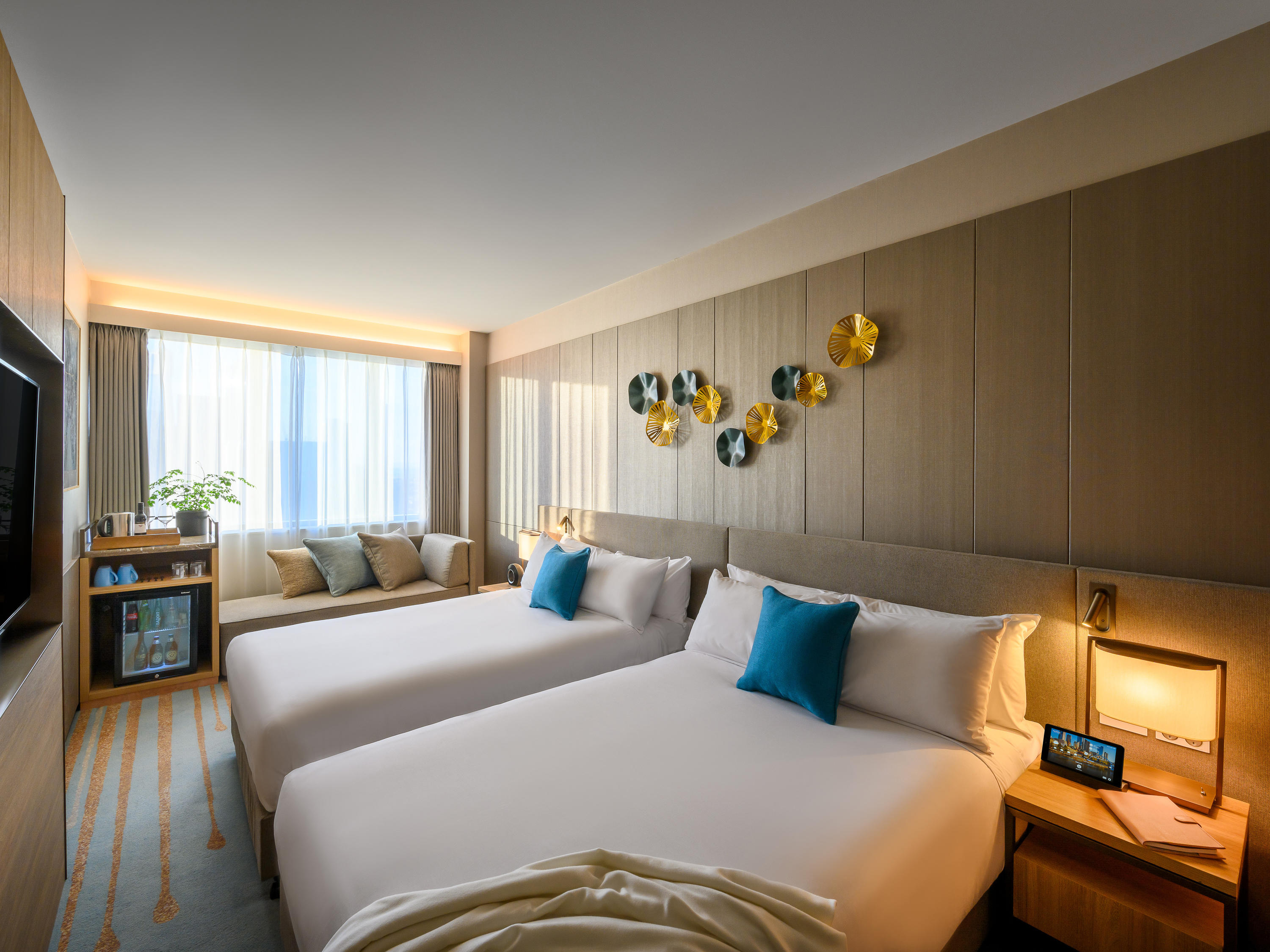 Double Deluxe Two Double Beds