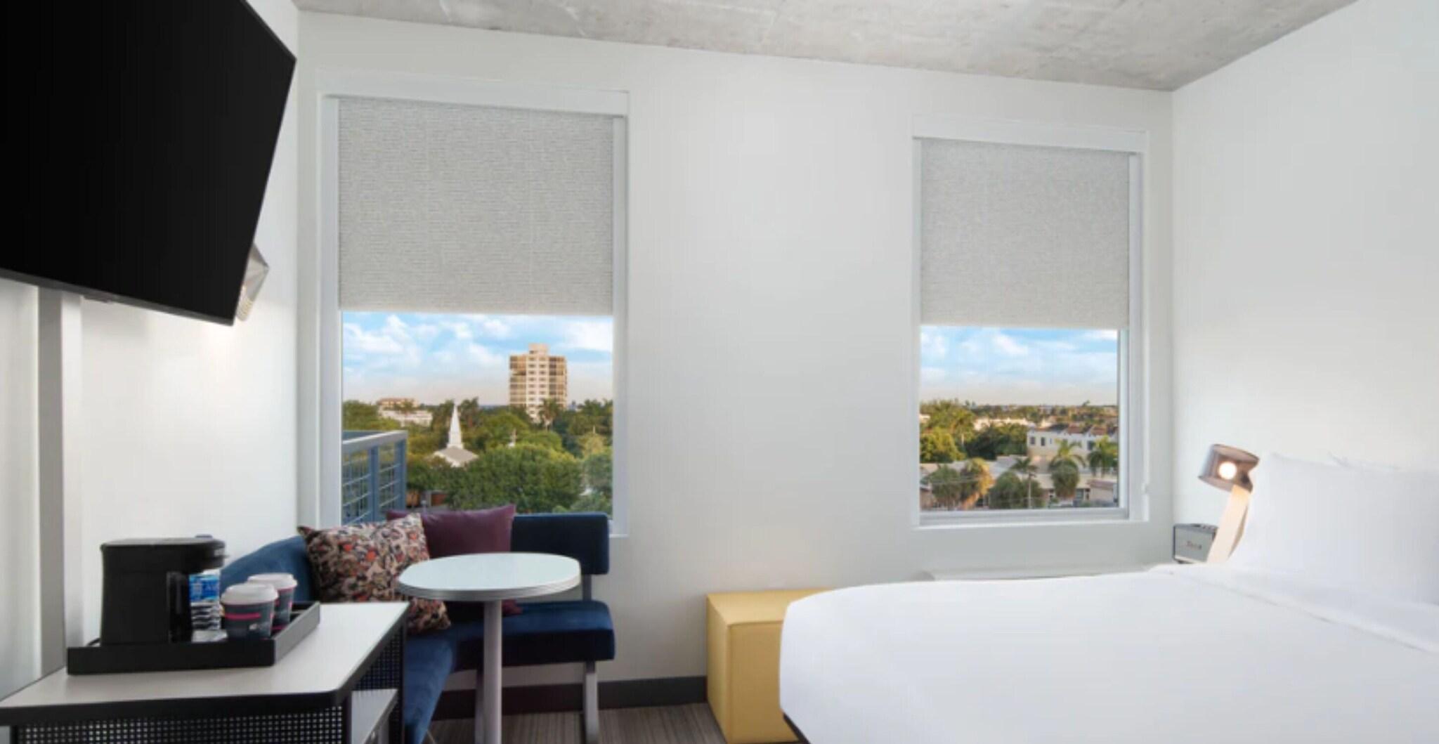 Double City View King Bed