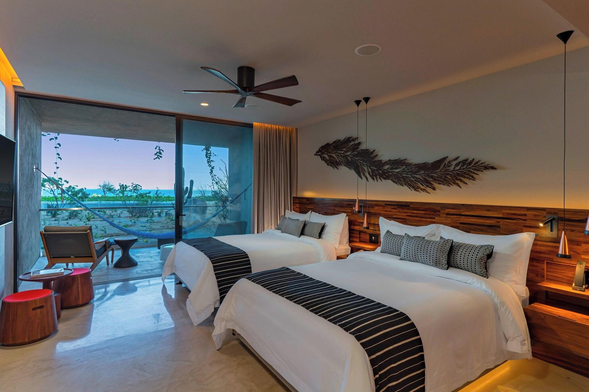 Double Ocean View Two Queen Beds
