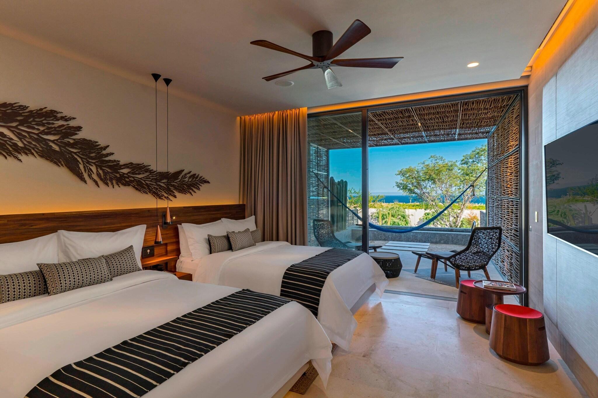 Double Ocean View Two Queen Beds