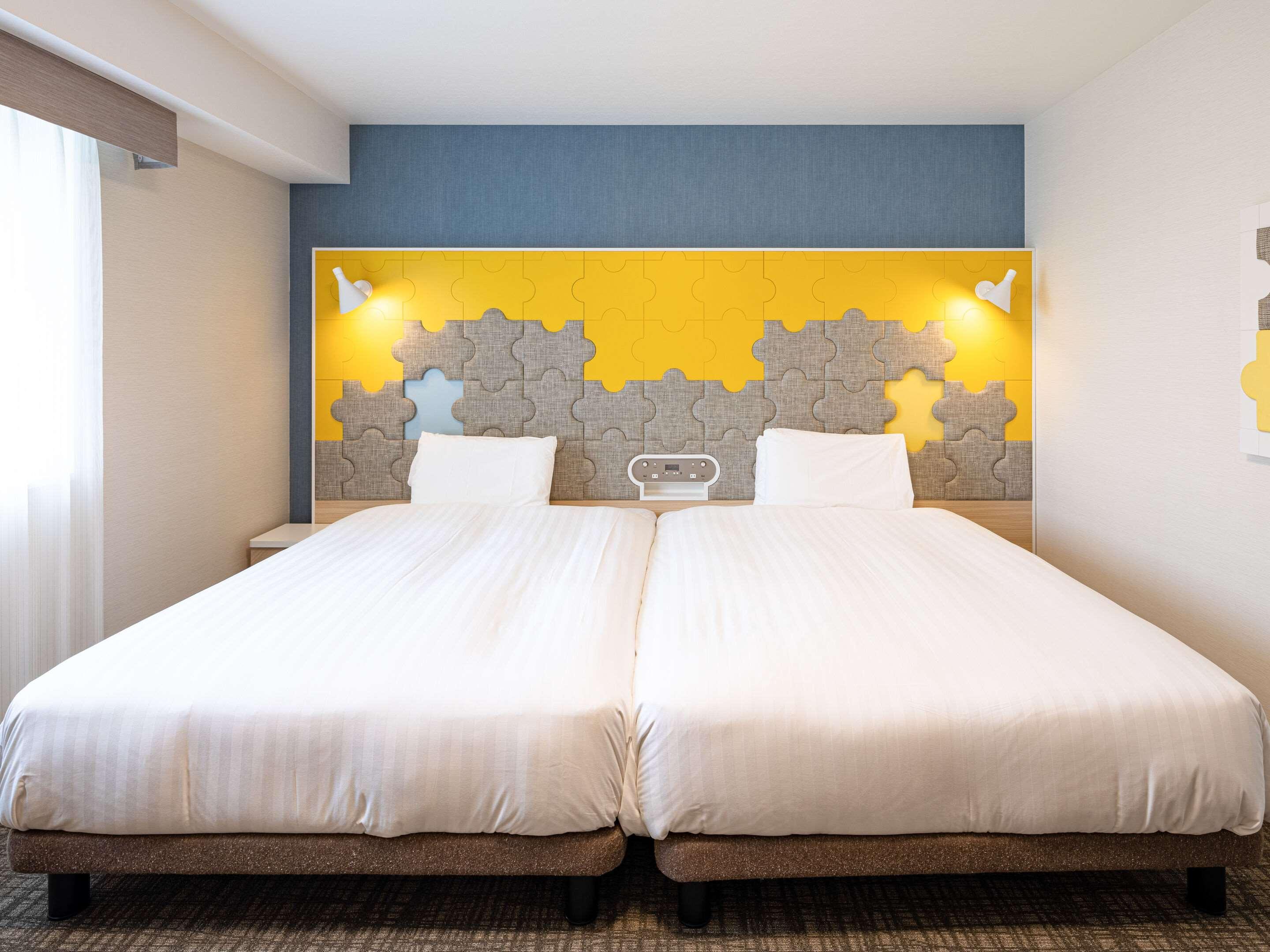 Room Two Double Beds Non Smoking