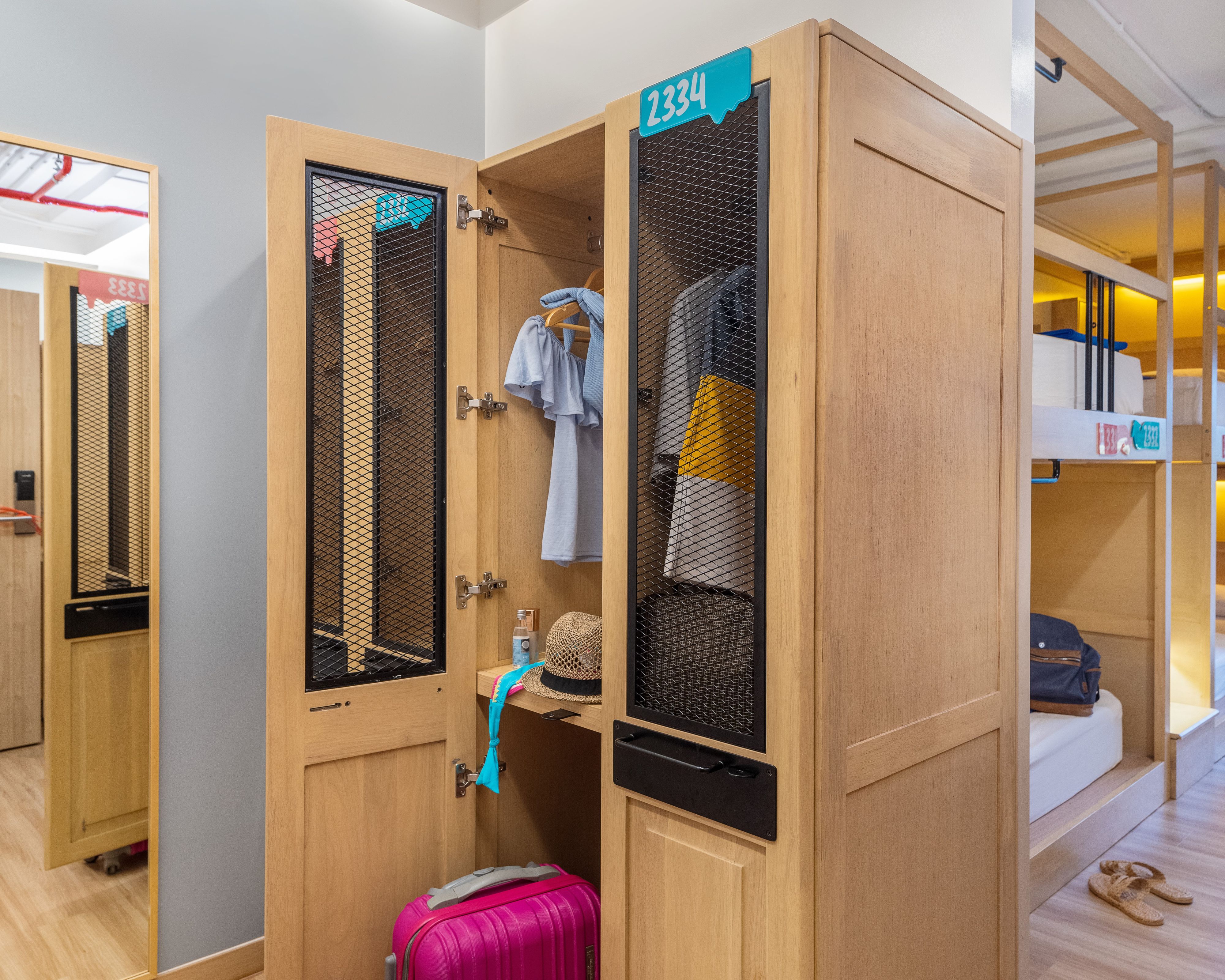 Bed in Dormitory Female Room