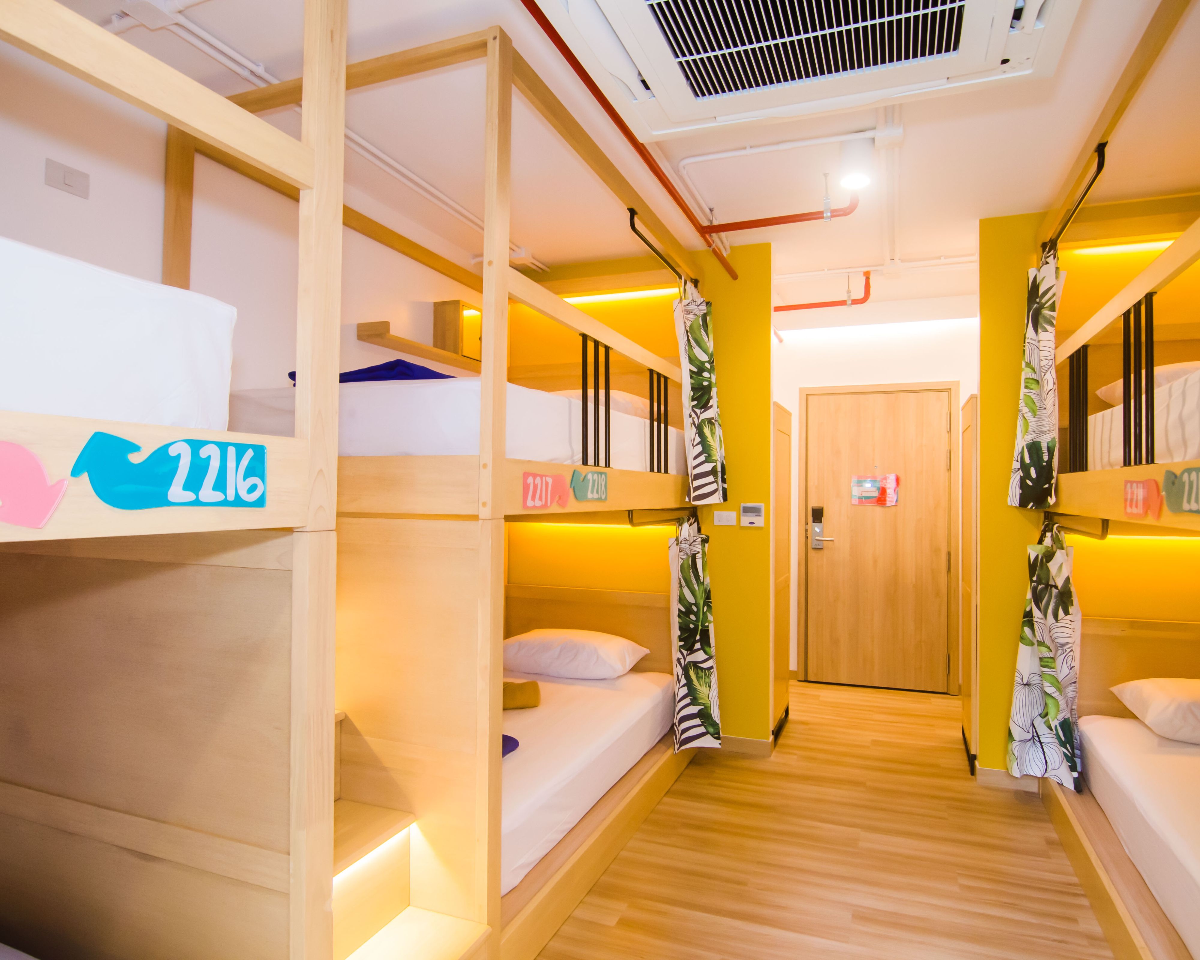 Bed in Dormitory Female Room