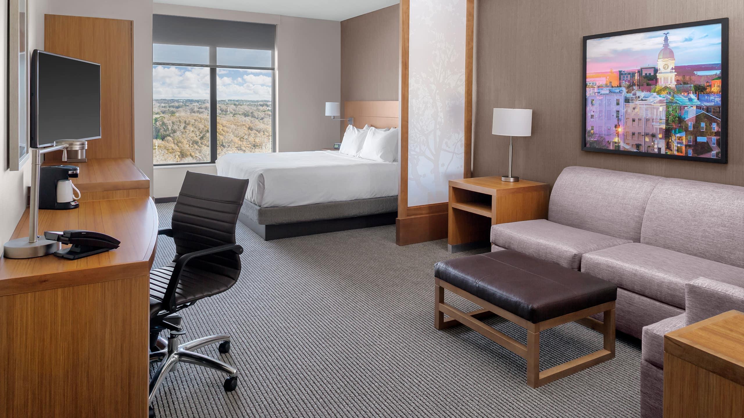 Double City View King Bed