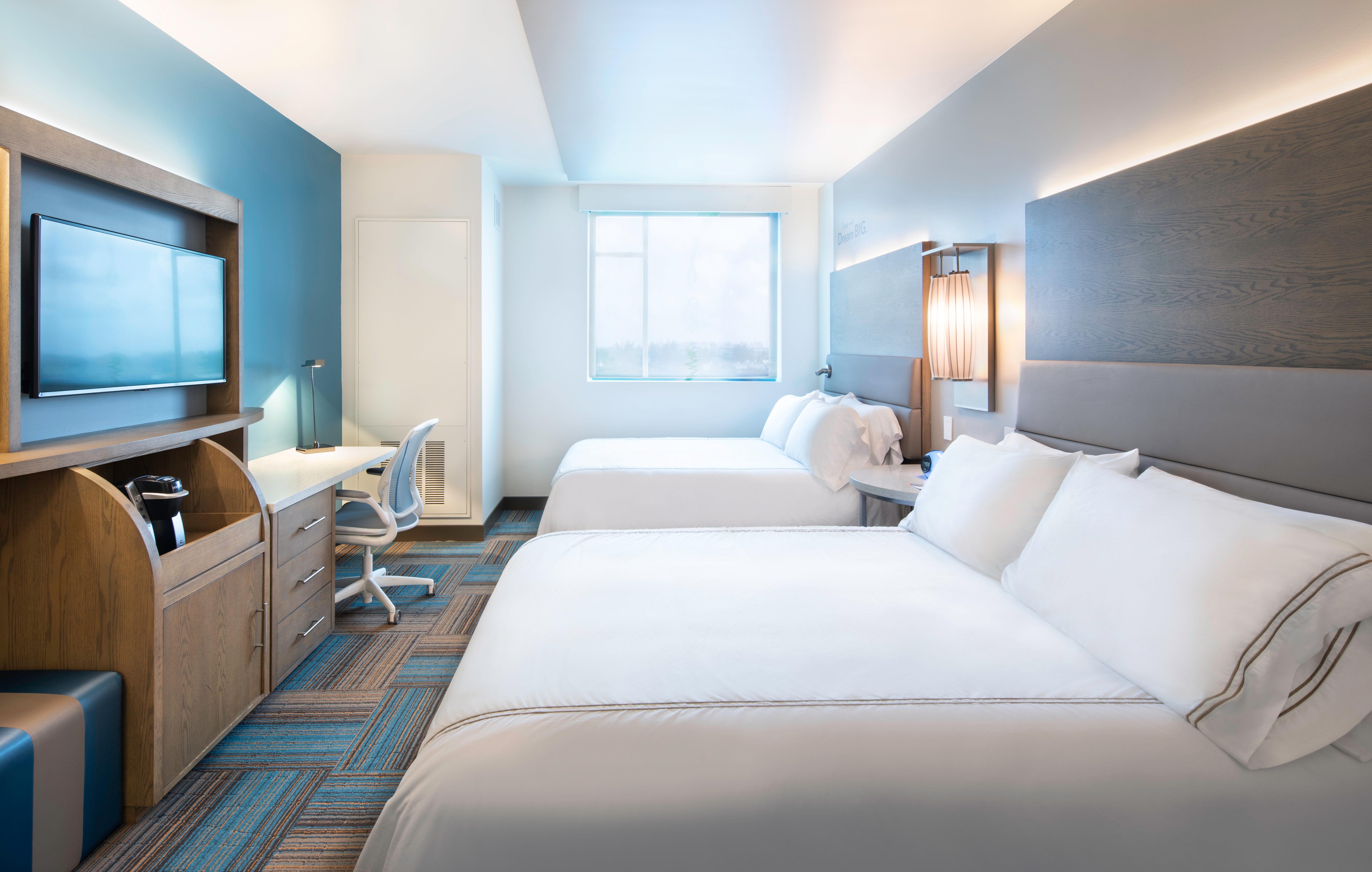 Double Two Queen Beds