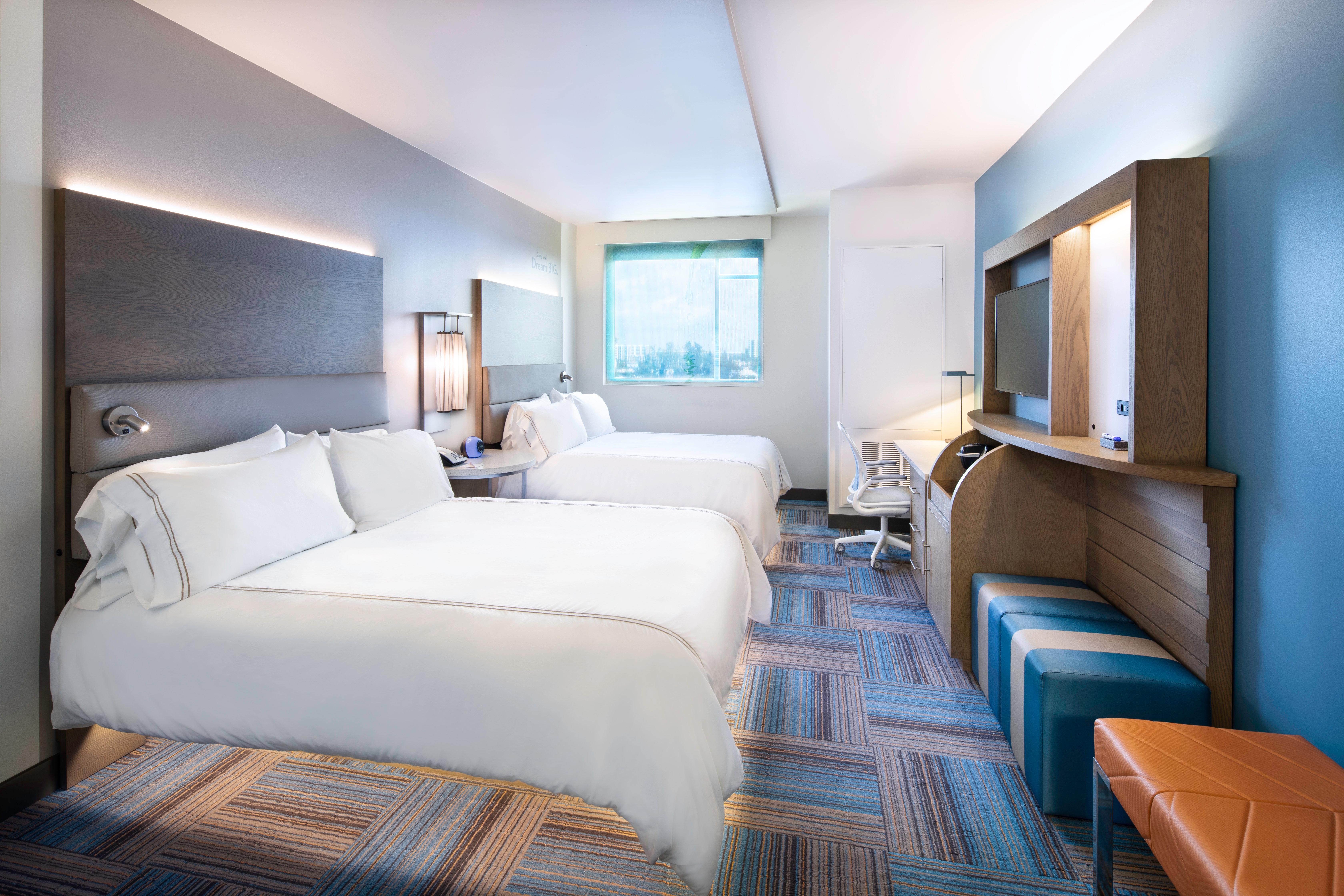 Double Two Double Beds