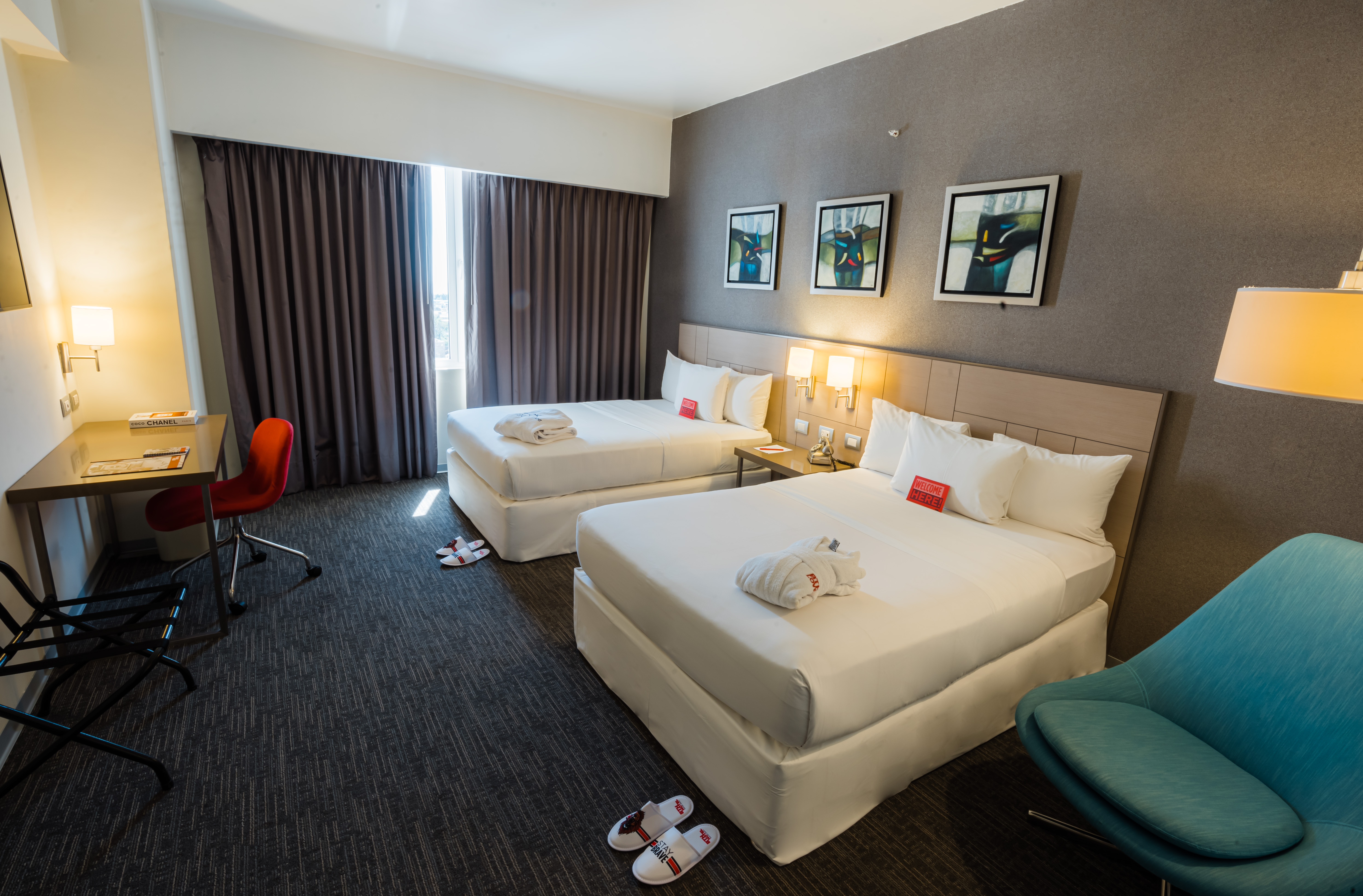 Double or Twin Two Beds