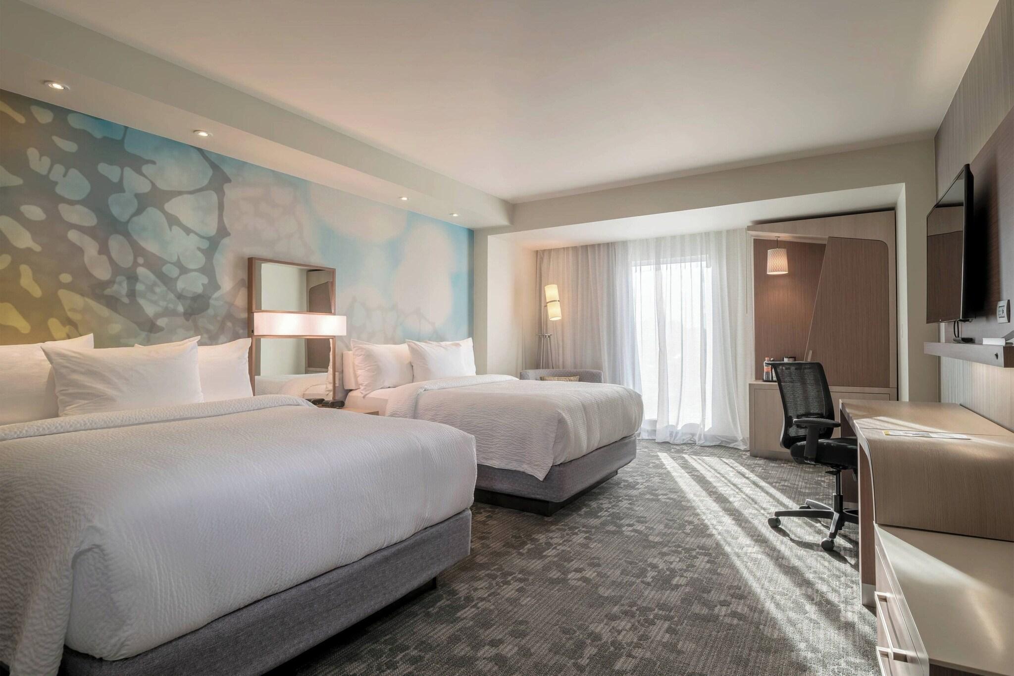 Quadruple Two Queen Beds