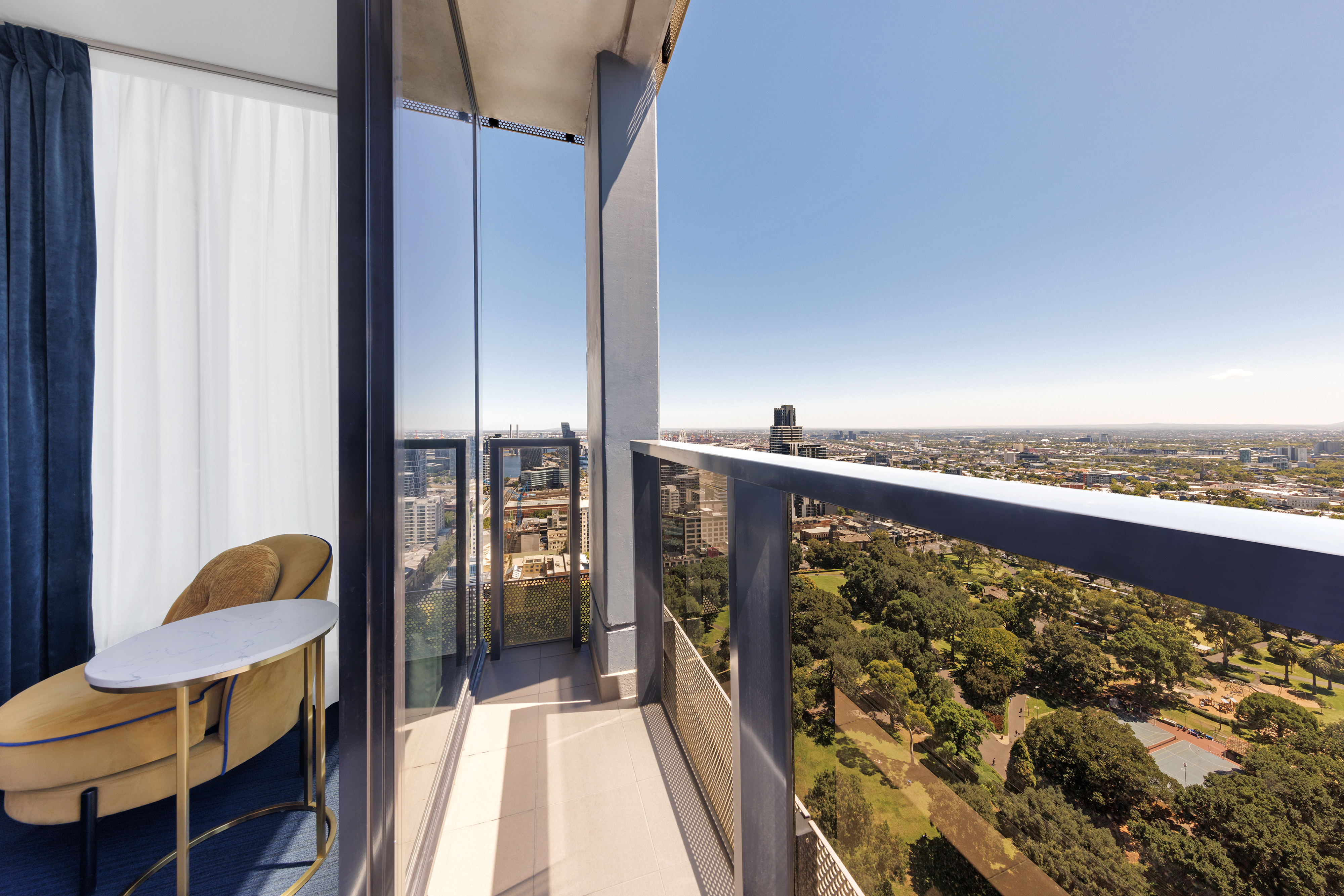 Studio Garden View with Balcony