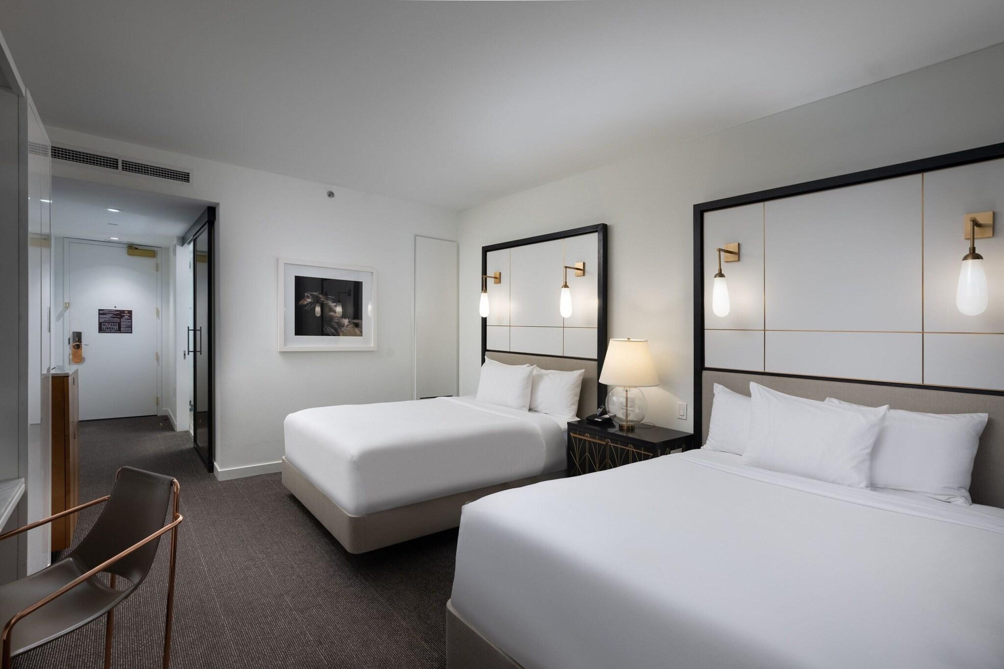 Double Two Queen Beds