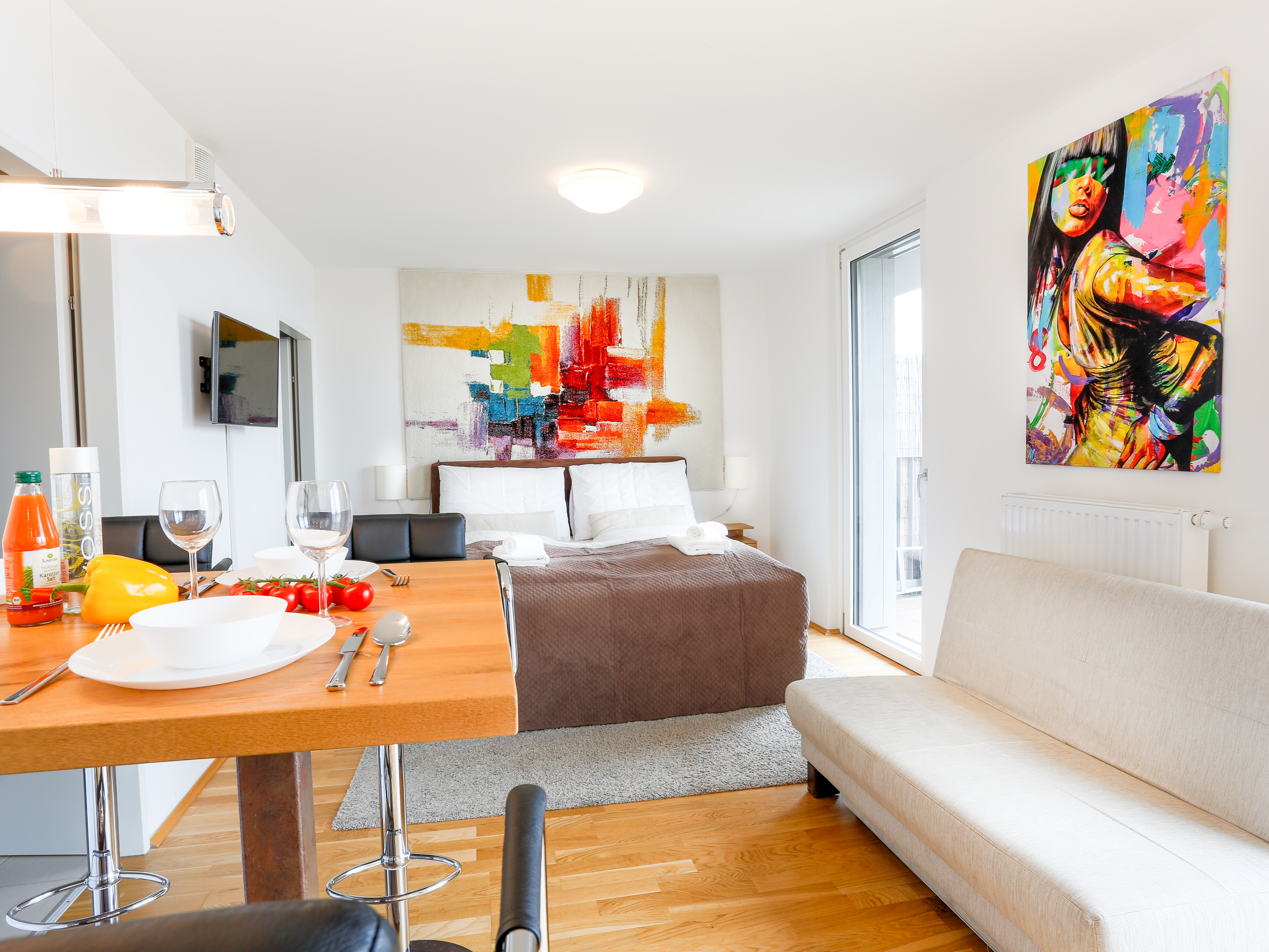 Studio with Terrace with Views