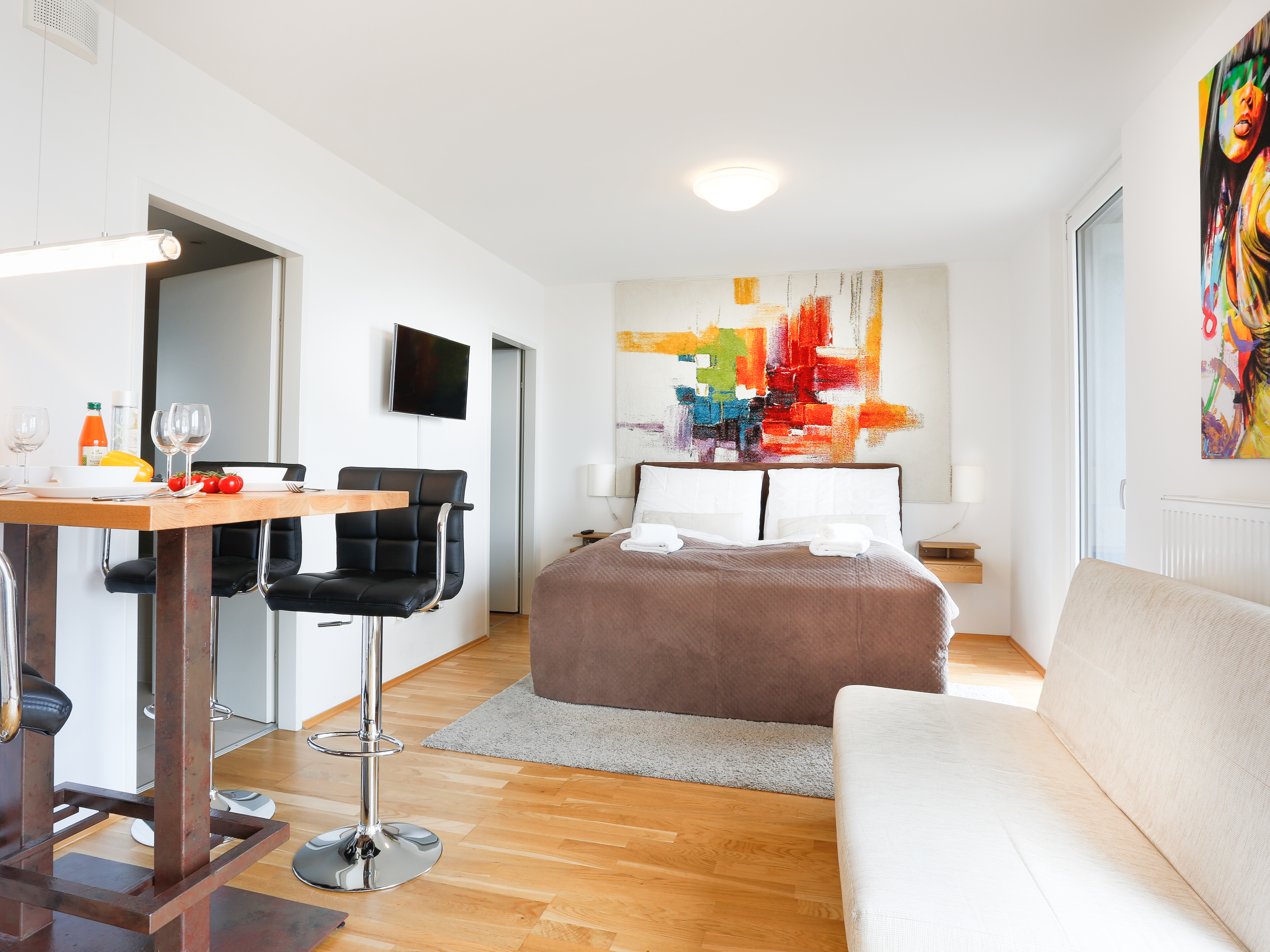 Studio with Terrace with Views