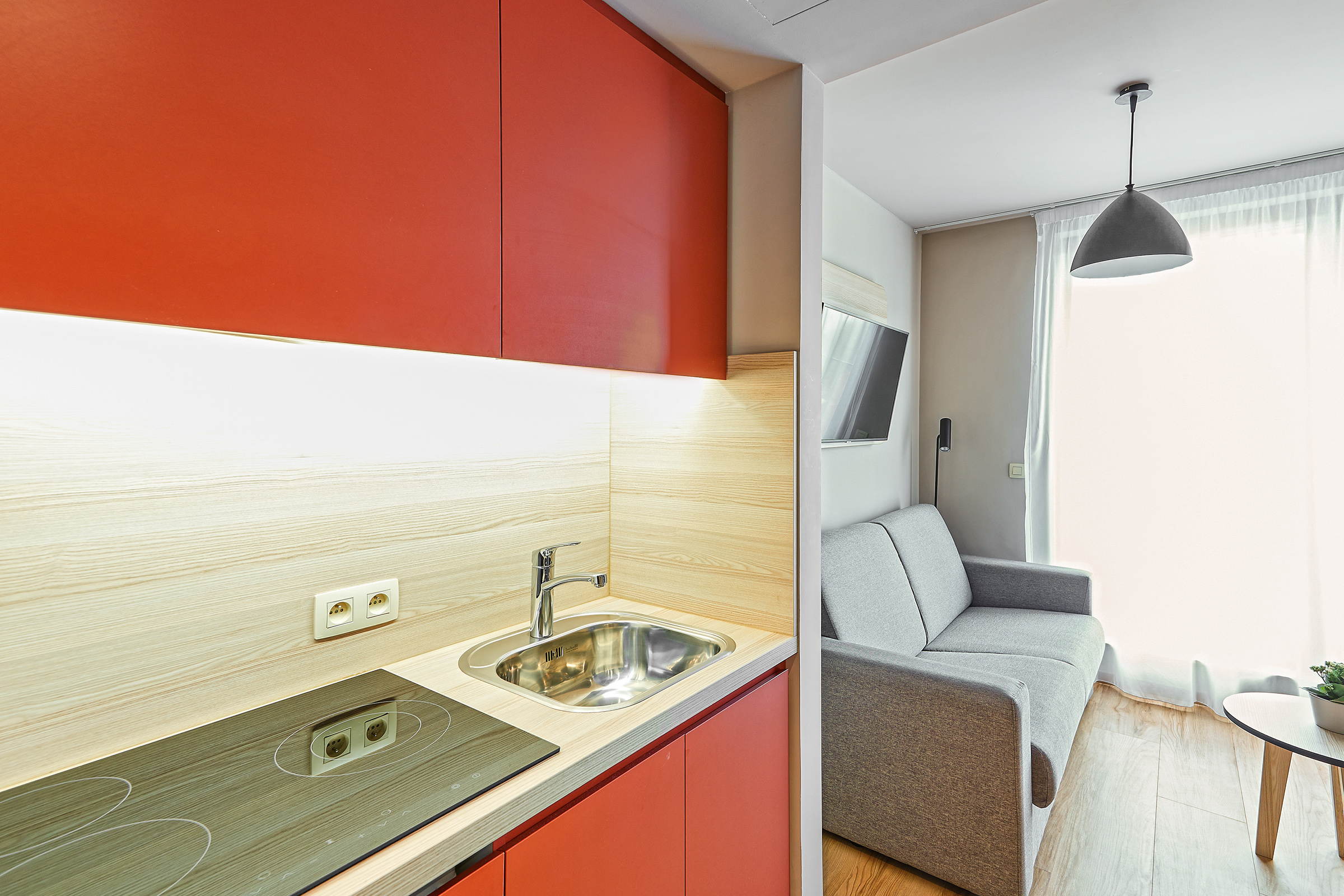 Studio with Double Bed