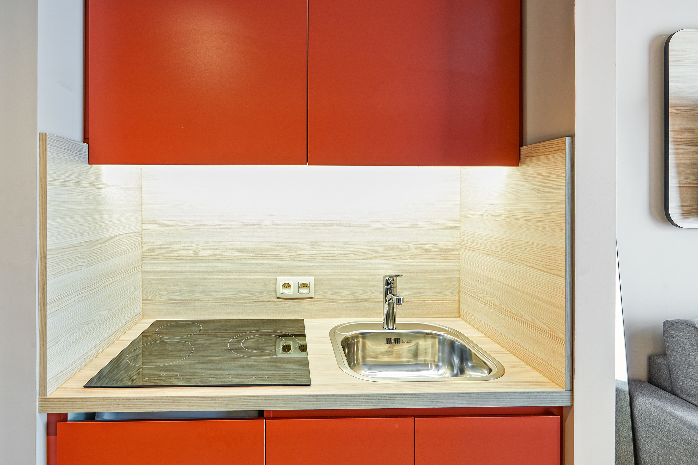 Studio with Double Bed