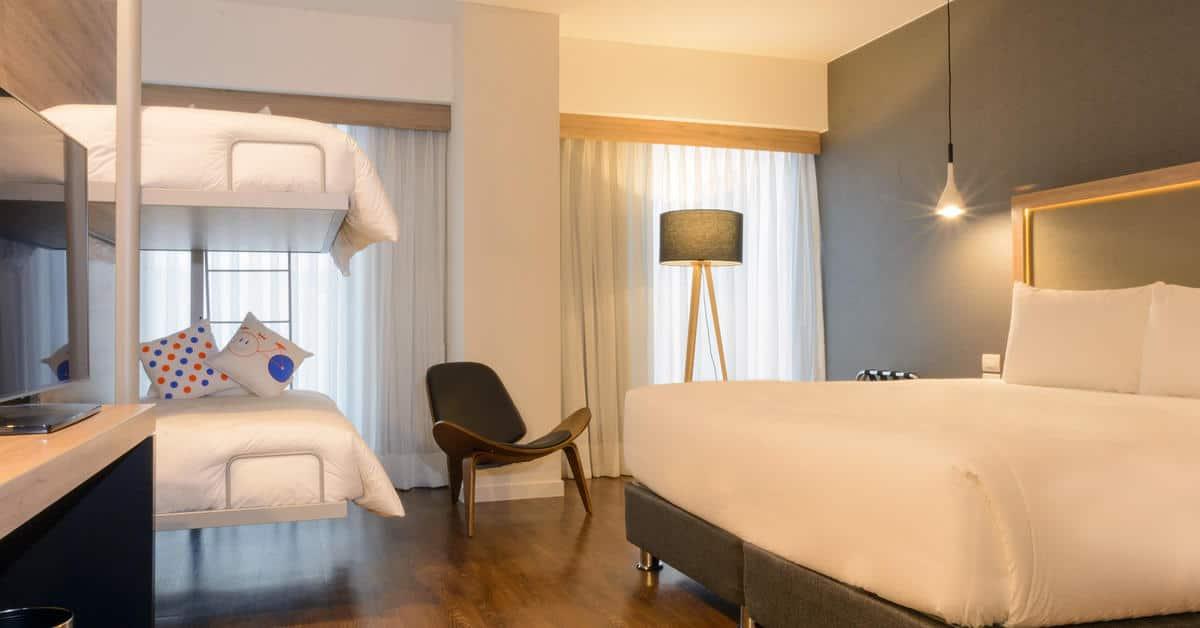 Family Room King Size Bed