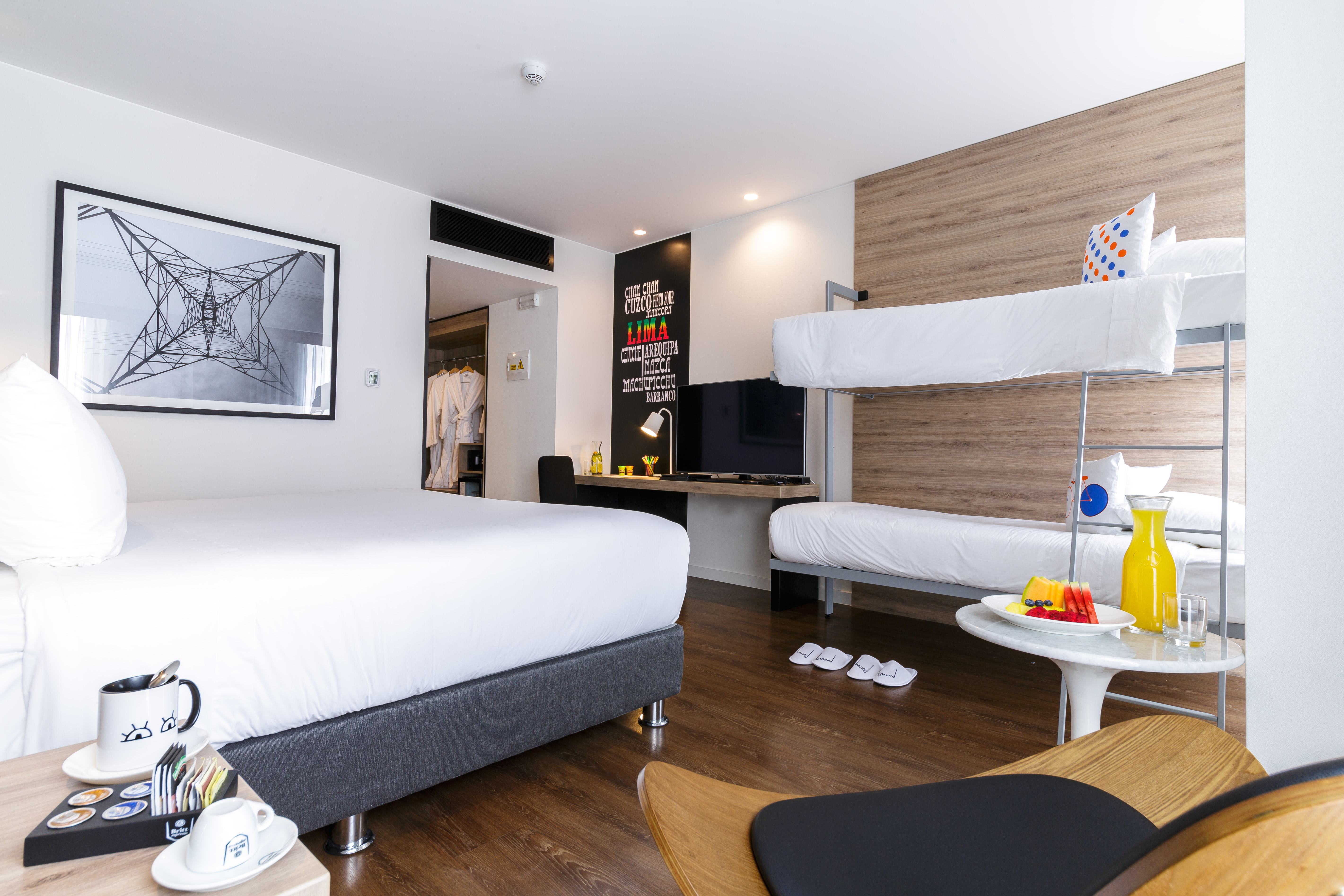 Family Room King Size Bed