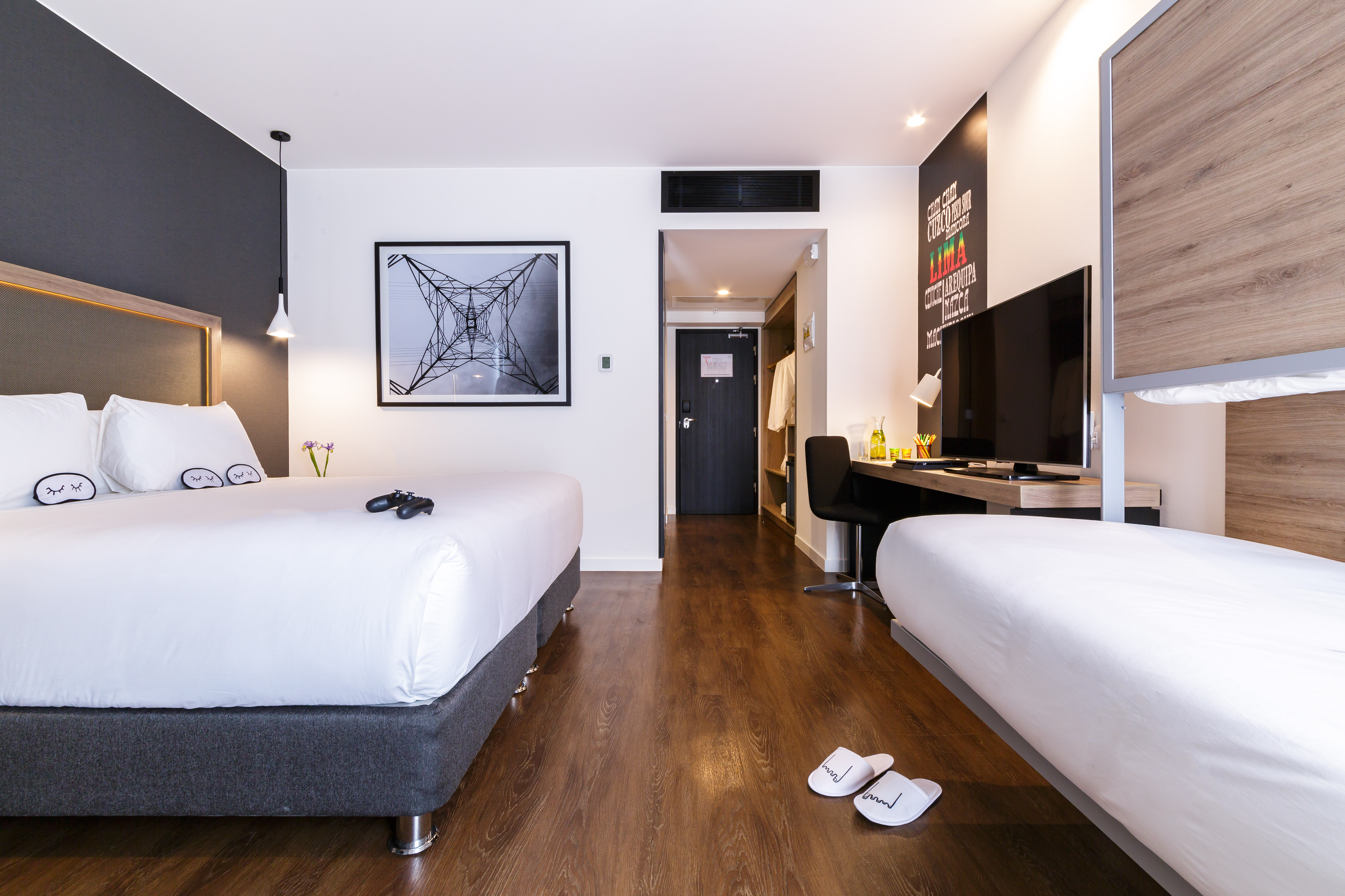 Family Room King Size Bed