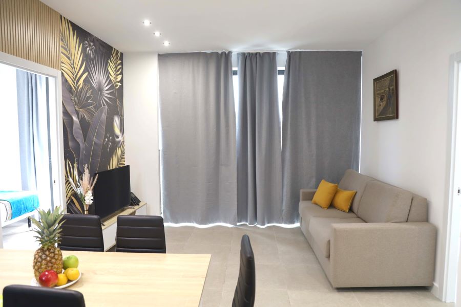 Apartment Capacity 5 Two Bedrooms