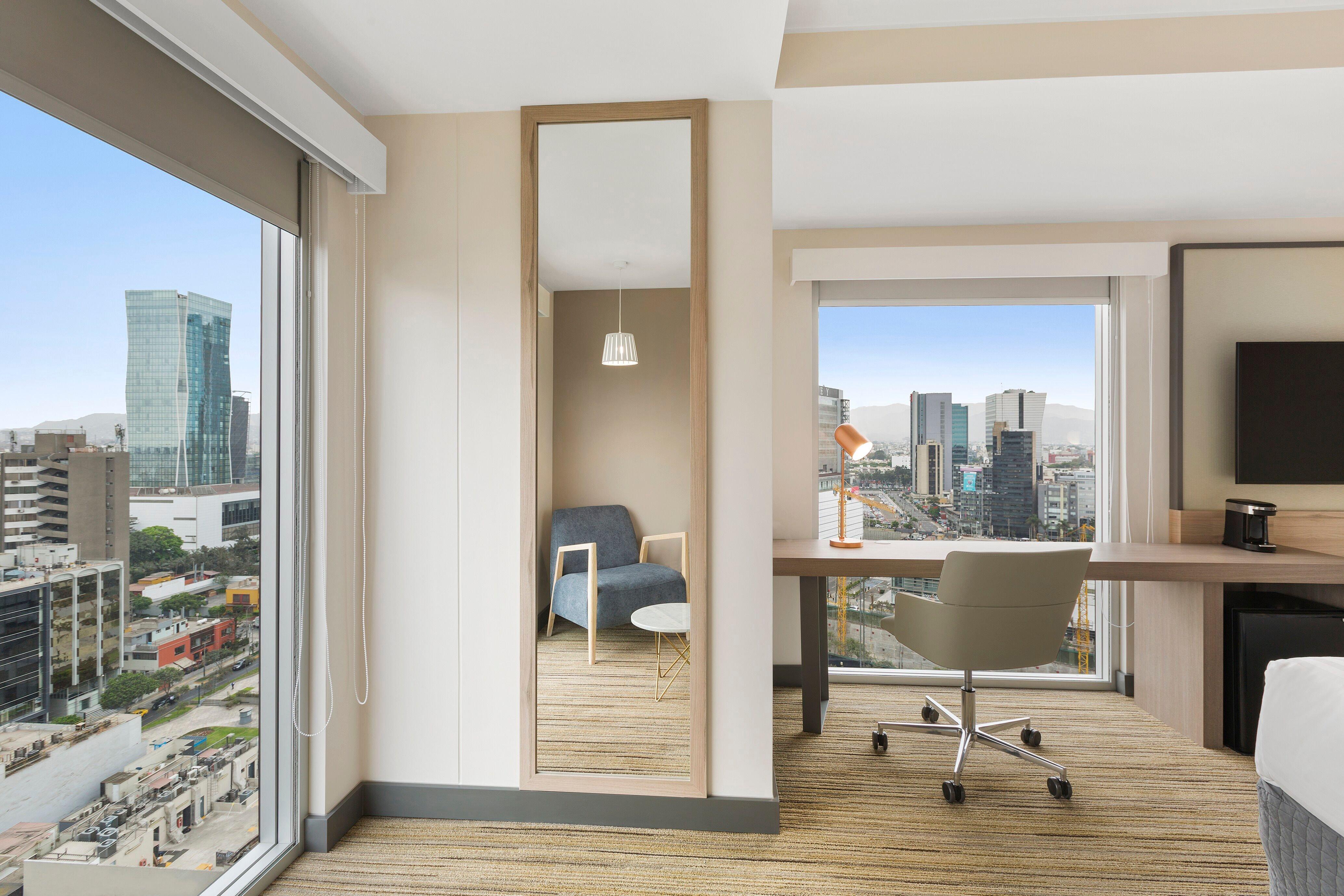 Double City View King Bed