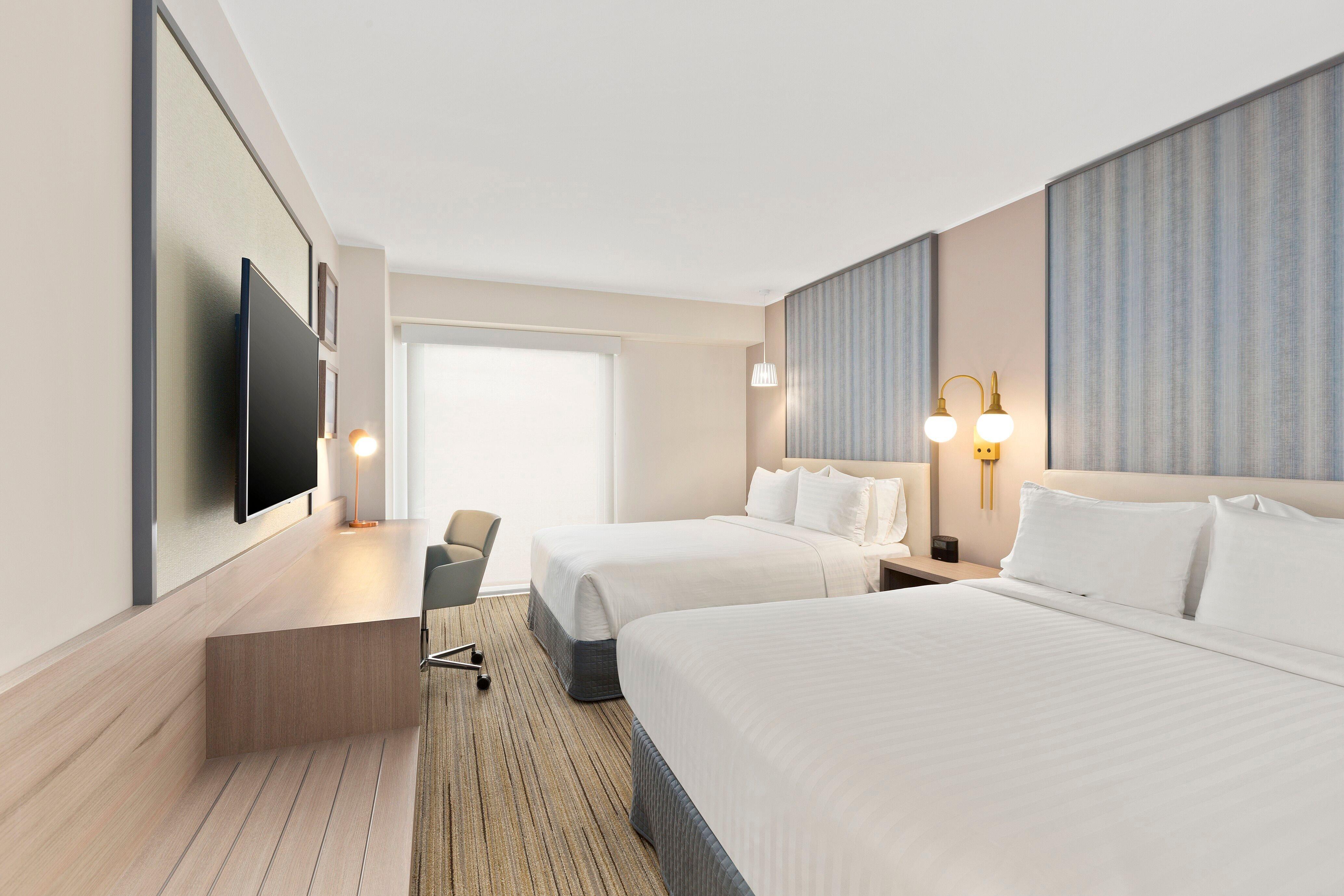 Double Two Double Beds