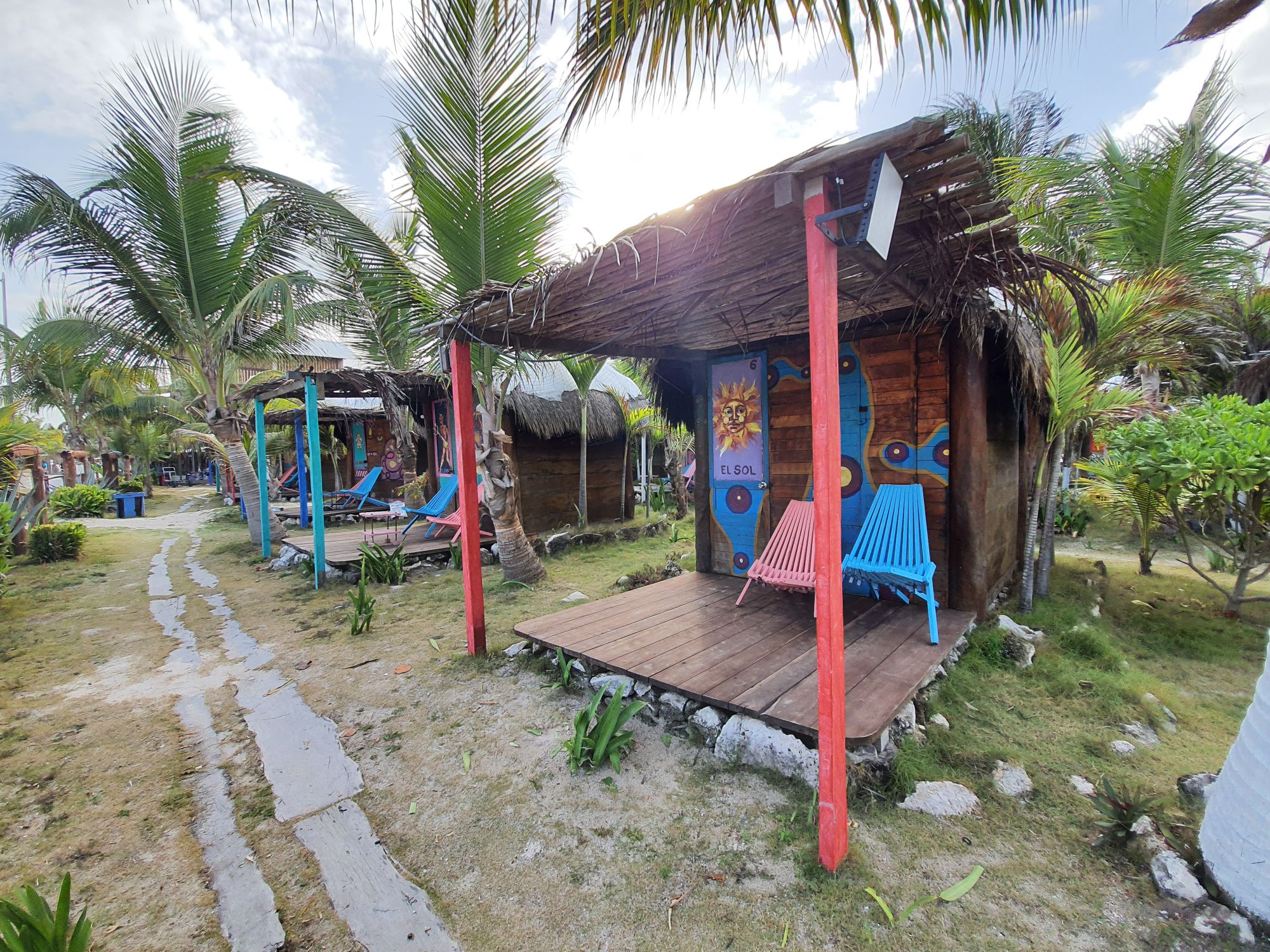 Cabin Shared External Bathroom