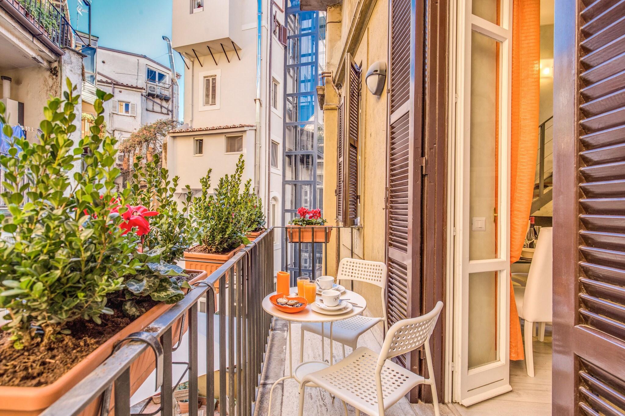 Apartment with Balcony