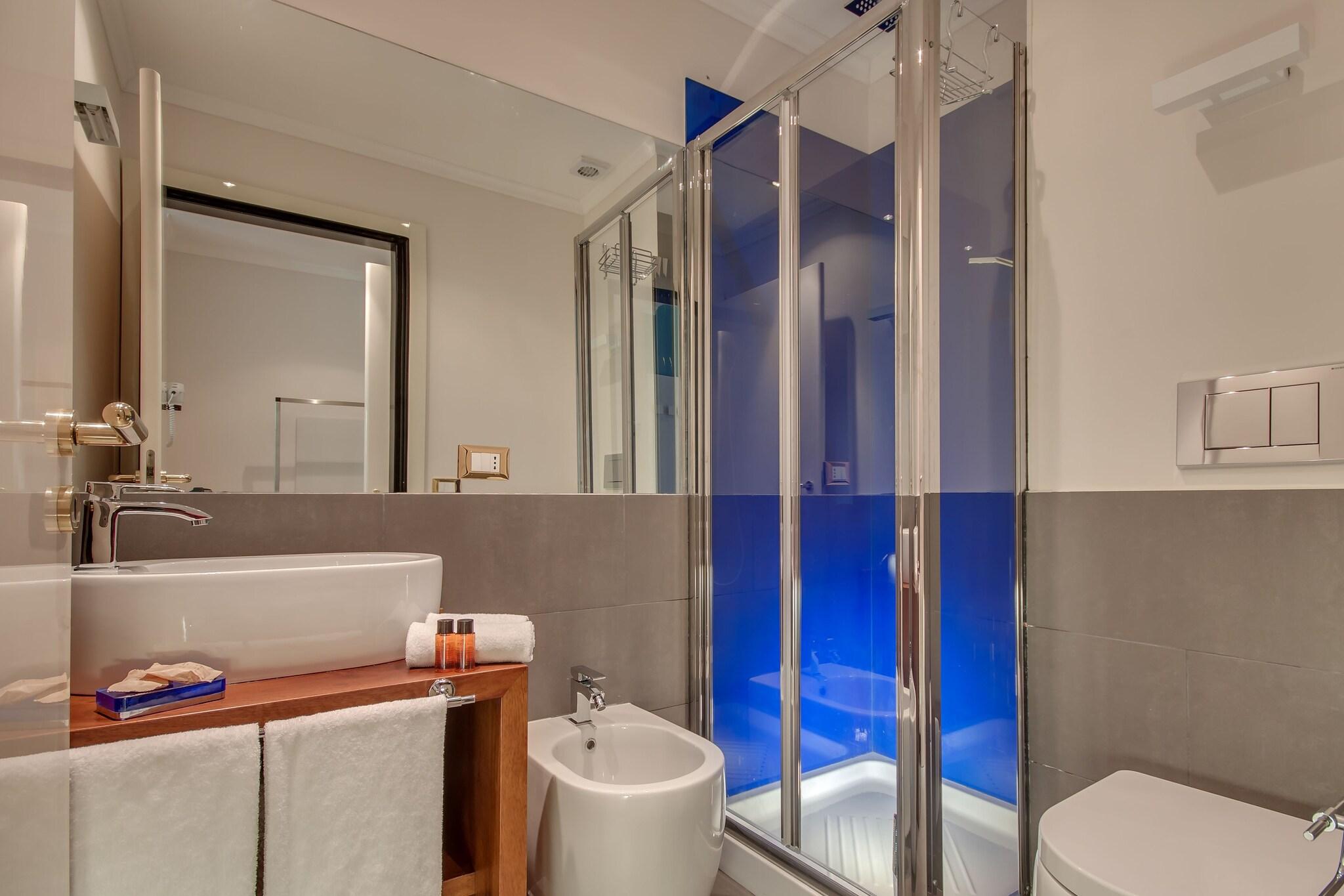 Quadruple with Double Bed