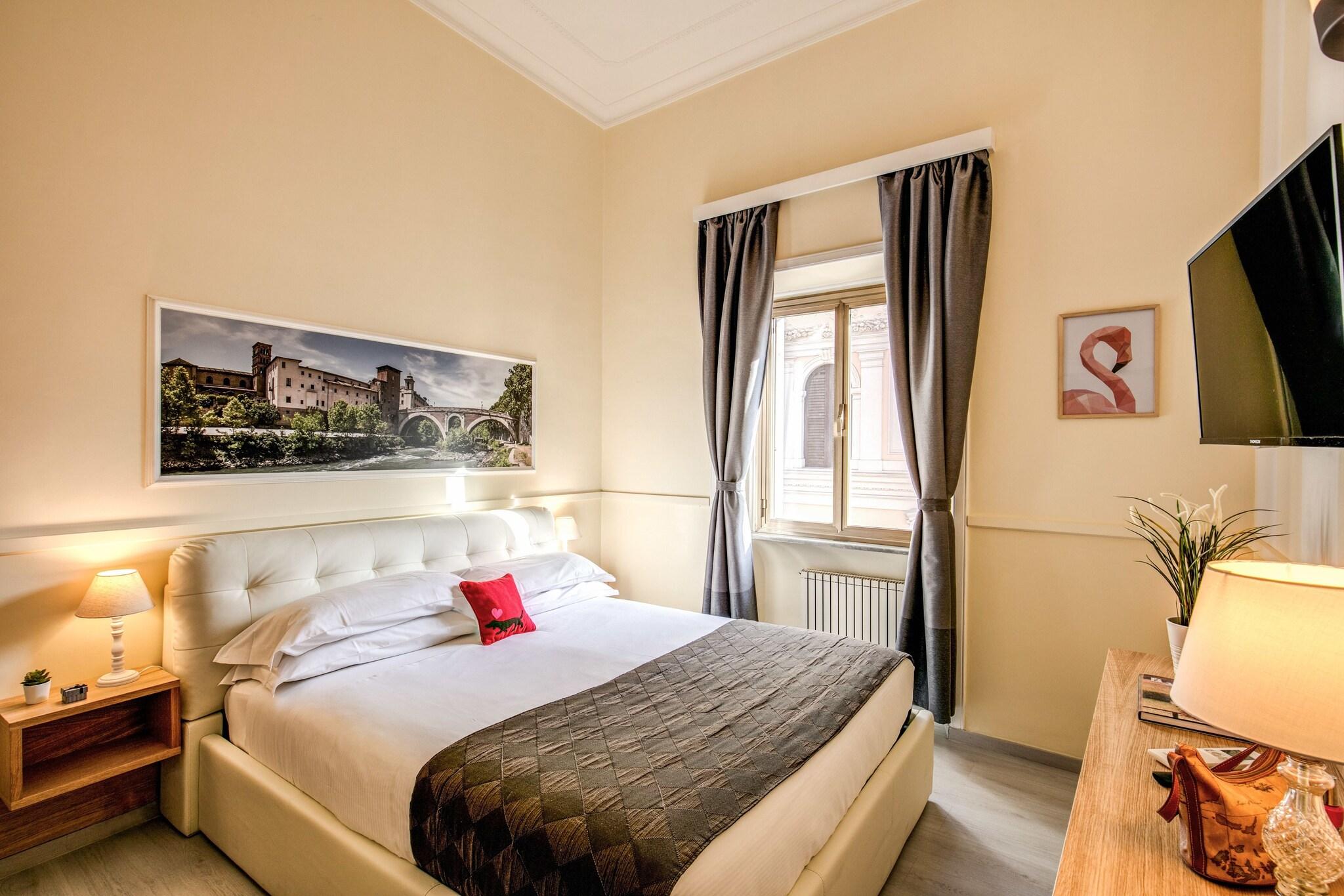 Double Two Double Beds