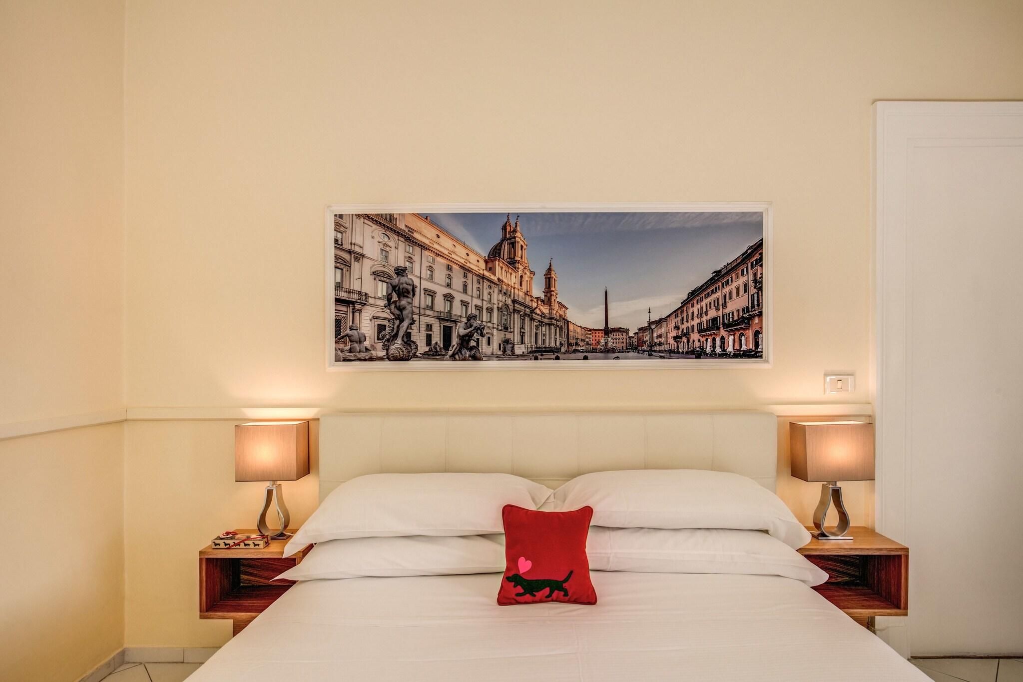 Double Two Double Beds