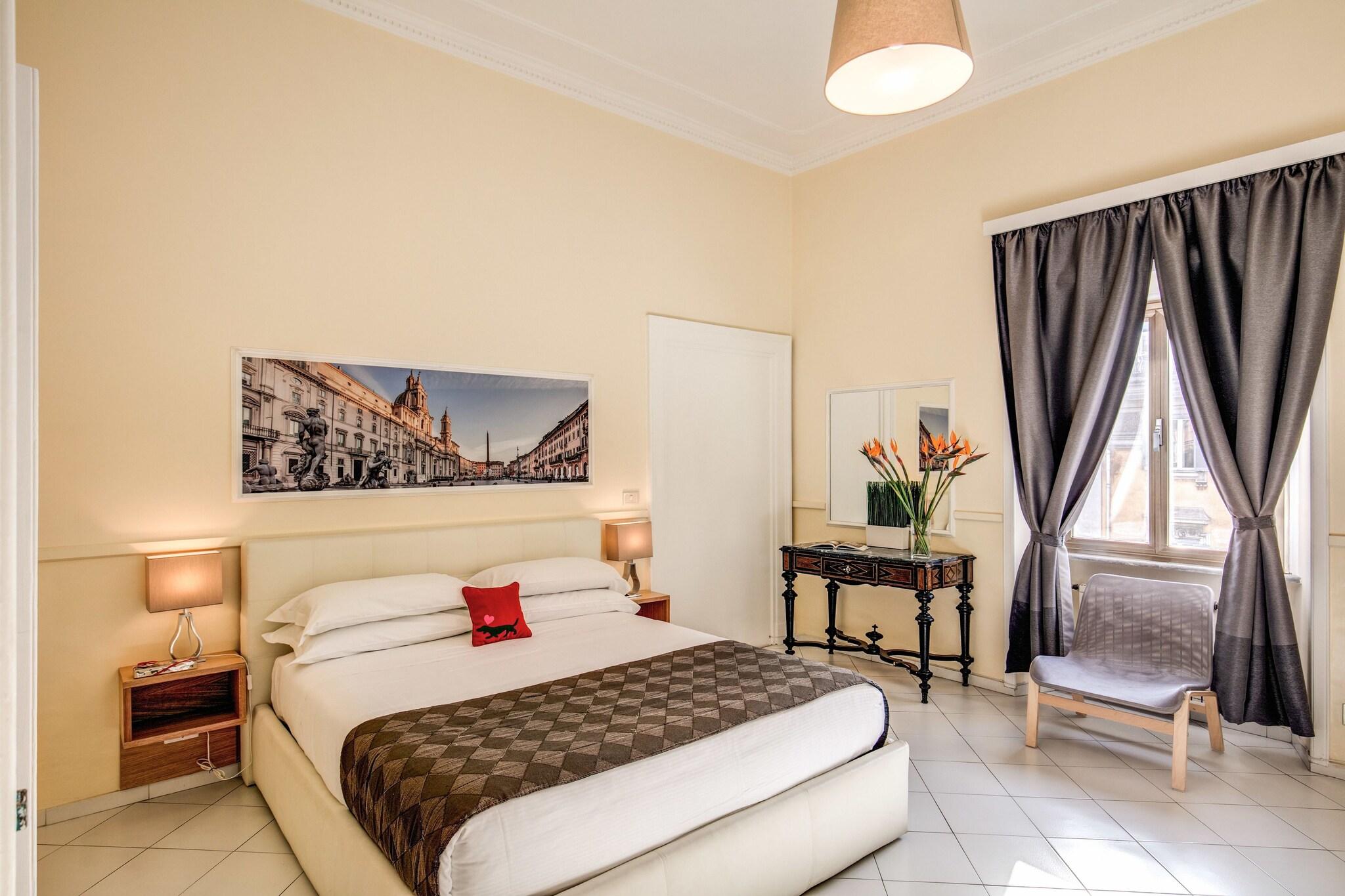 Double Two Double Beds