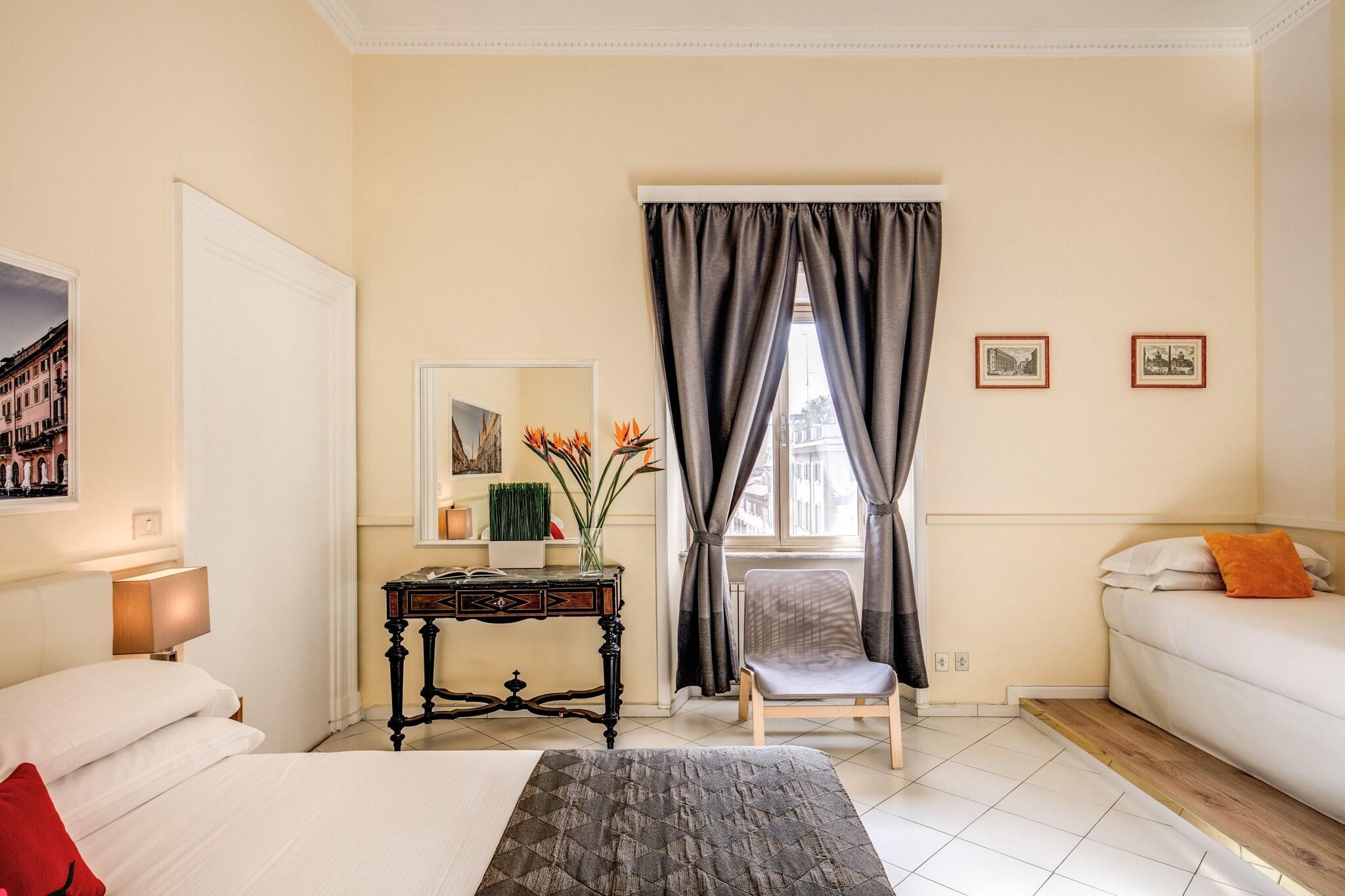 Double Two Double Beds