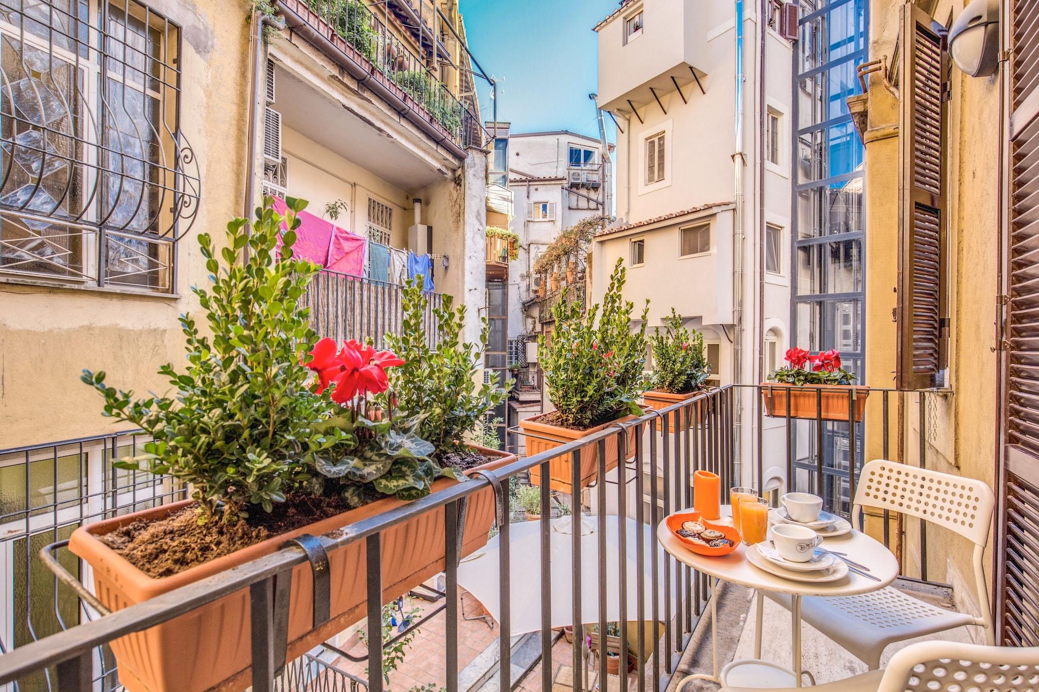 Apartment with Balcony